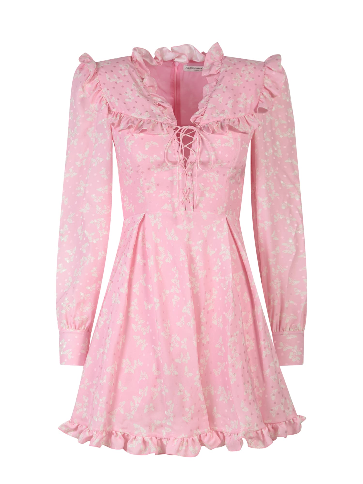 Alessandra Rich Dress In Pink