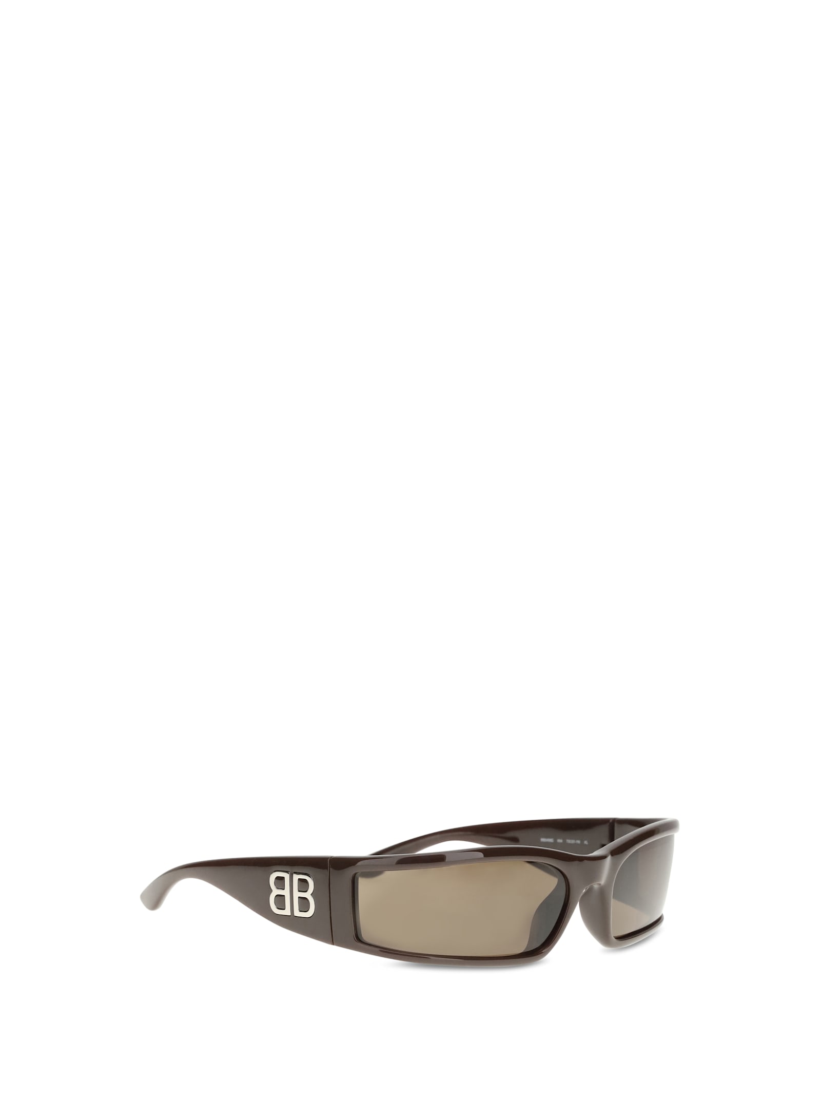 Balenciaga Women Sunglasses Sunset Rectangle Bb In Green