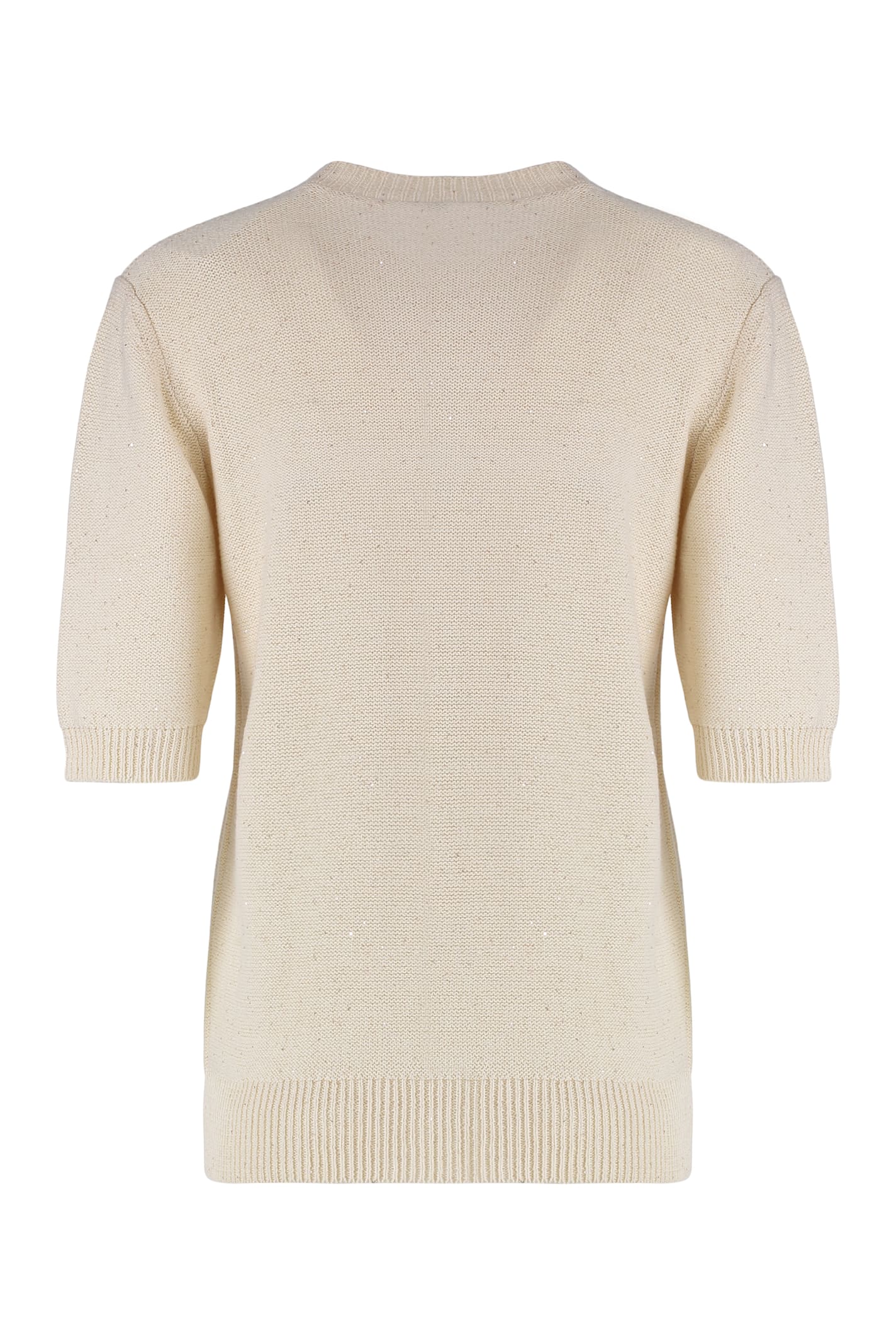 FABIANA FILIPPI SHORT SLEEVE SWEATER