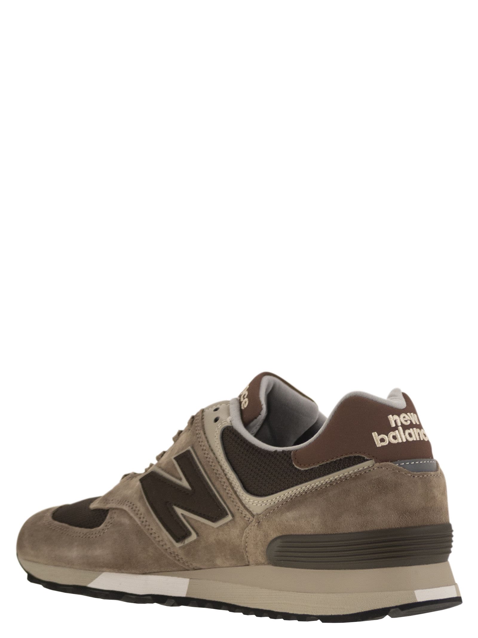 Shop New Balance 576 - Sneakers In Beige