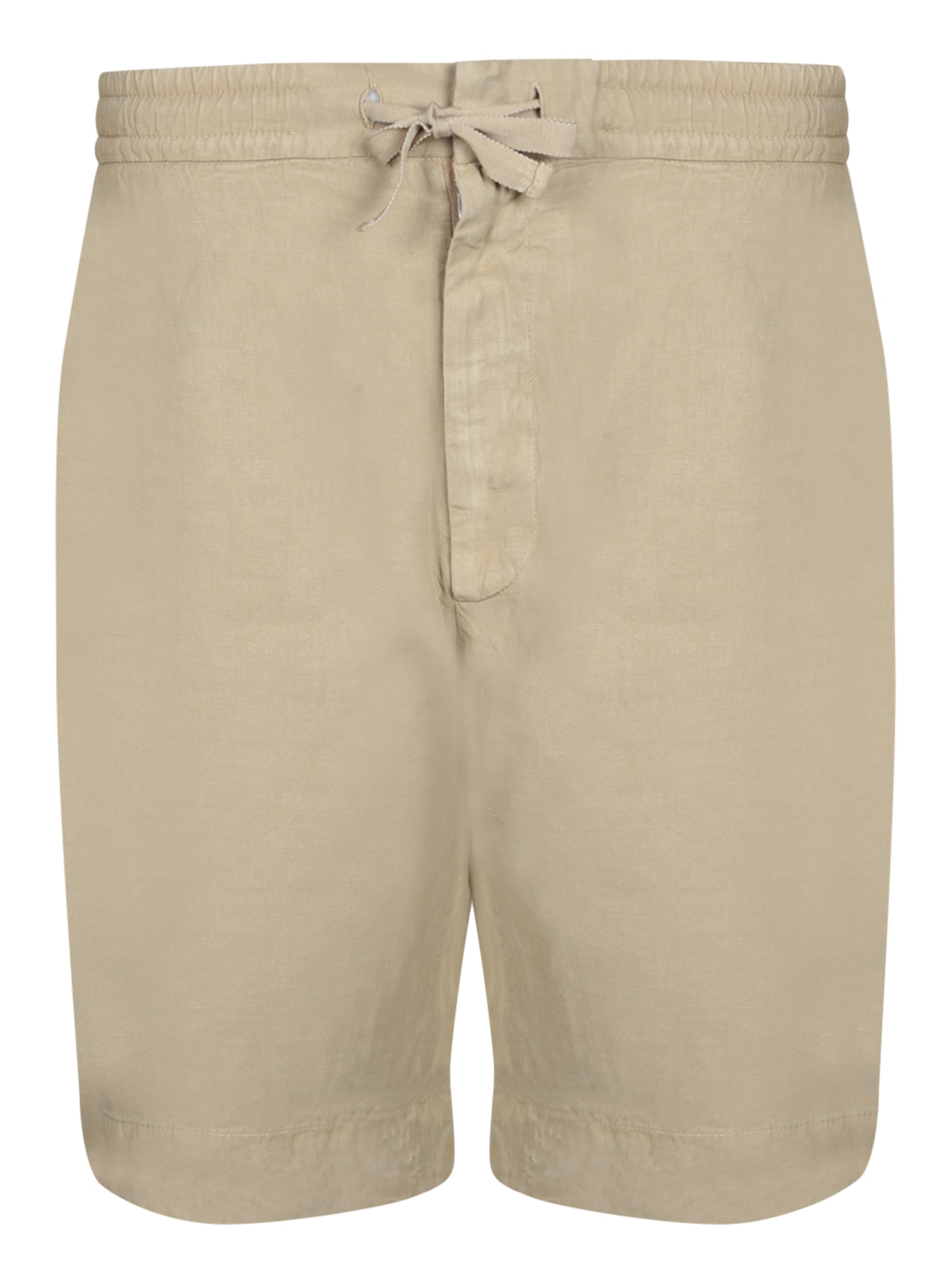 OFFICINE GENERALE PHIL BEIGE BERMUDA SHORTS