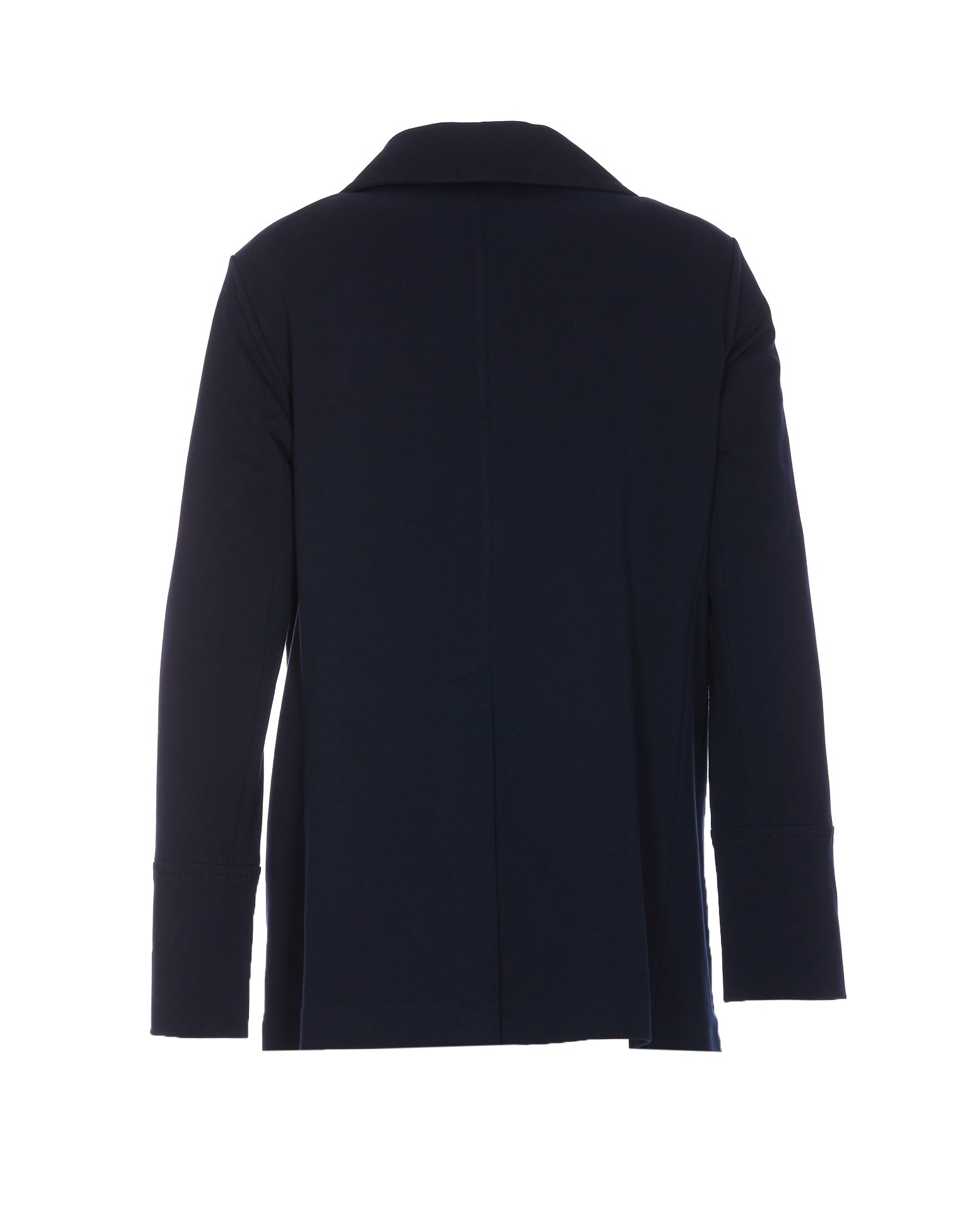 Shop Circolo 1901 Double Breasted Jacket In Blue