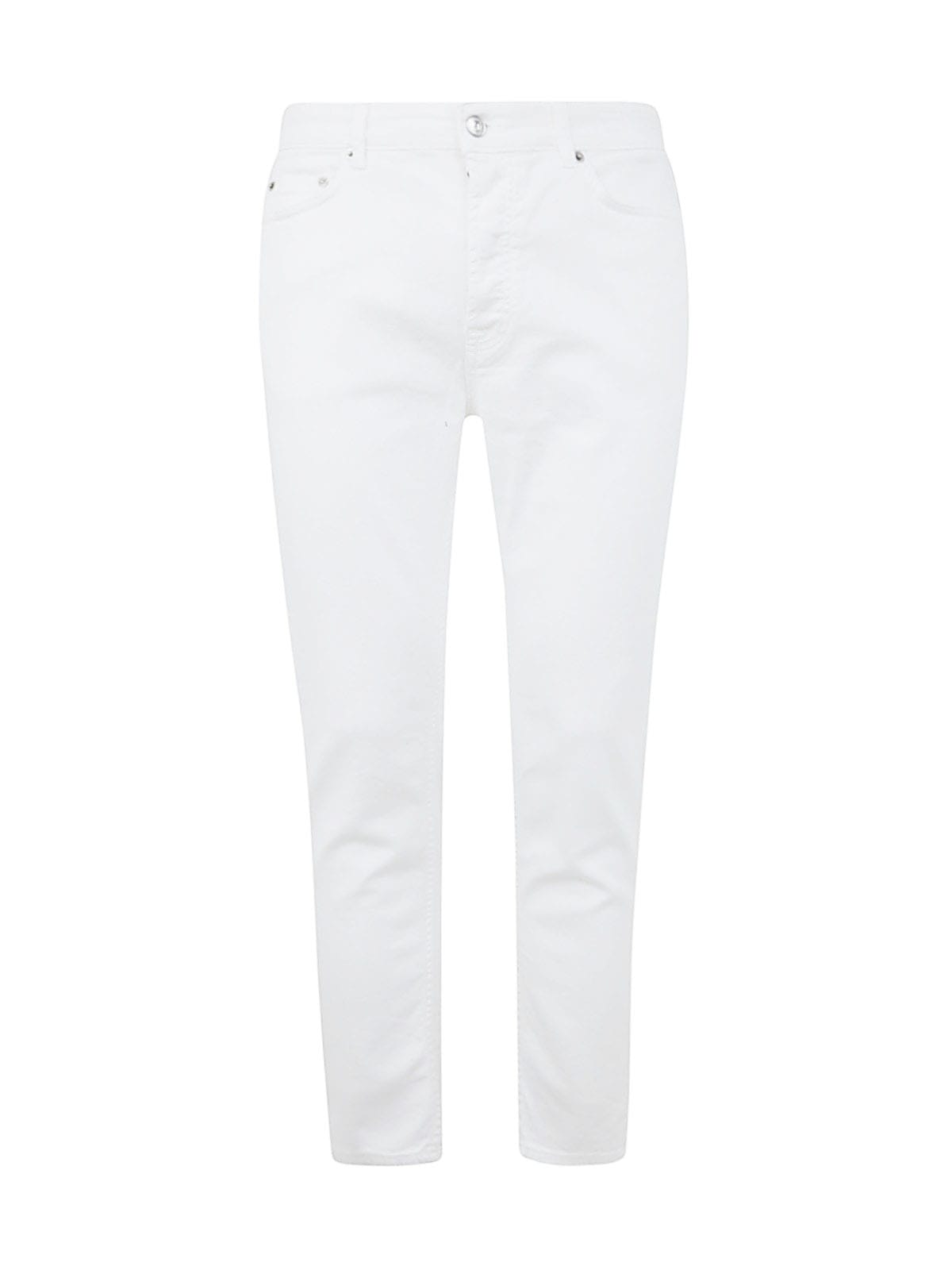 Shop Department Five Drake Skinny Jeans In White