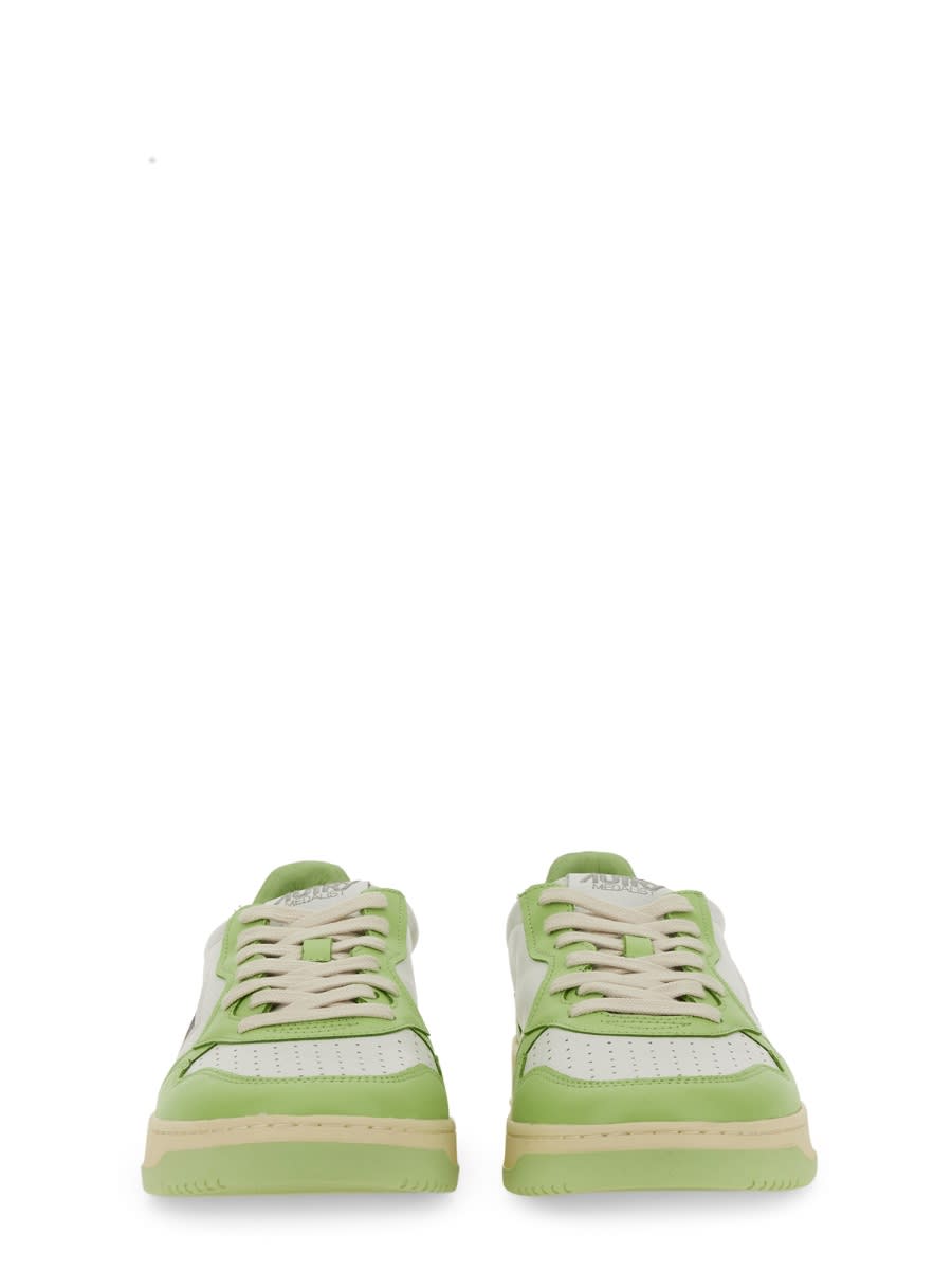 Shop Autry Medalist Low Sneaker In Multicolour