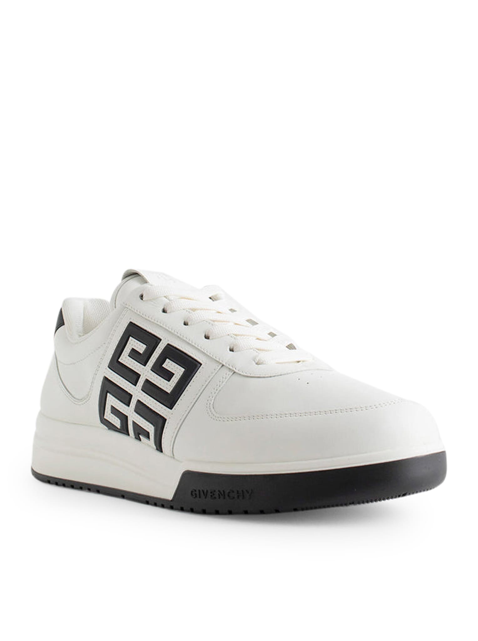 Shop Givenchy G4 Low-top Sneakers In Black White