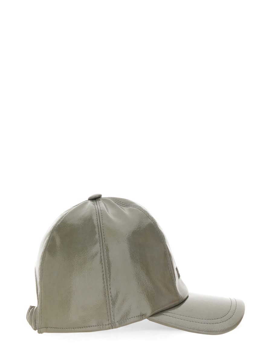 Shop Msgm Baseball Cap In Dove