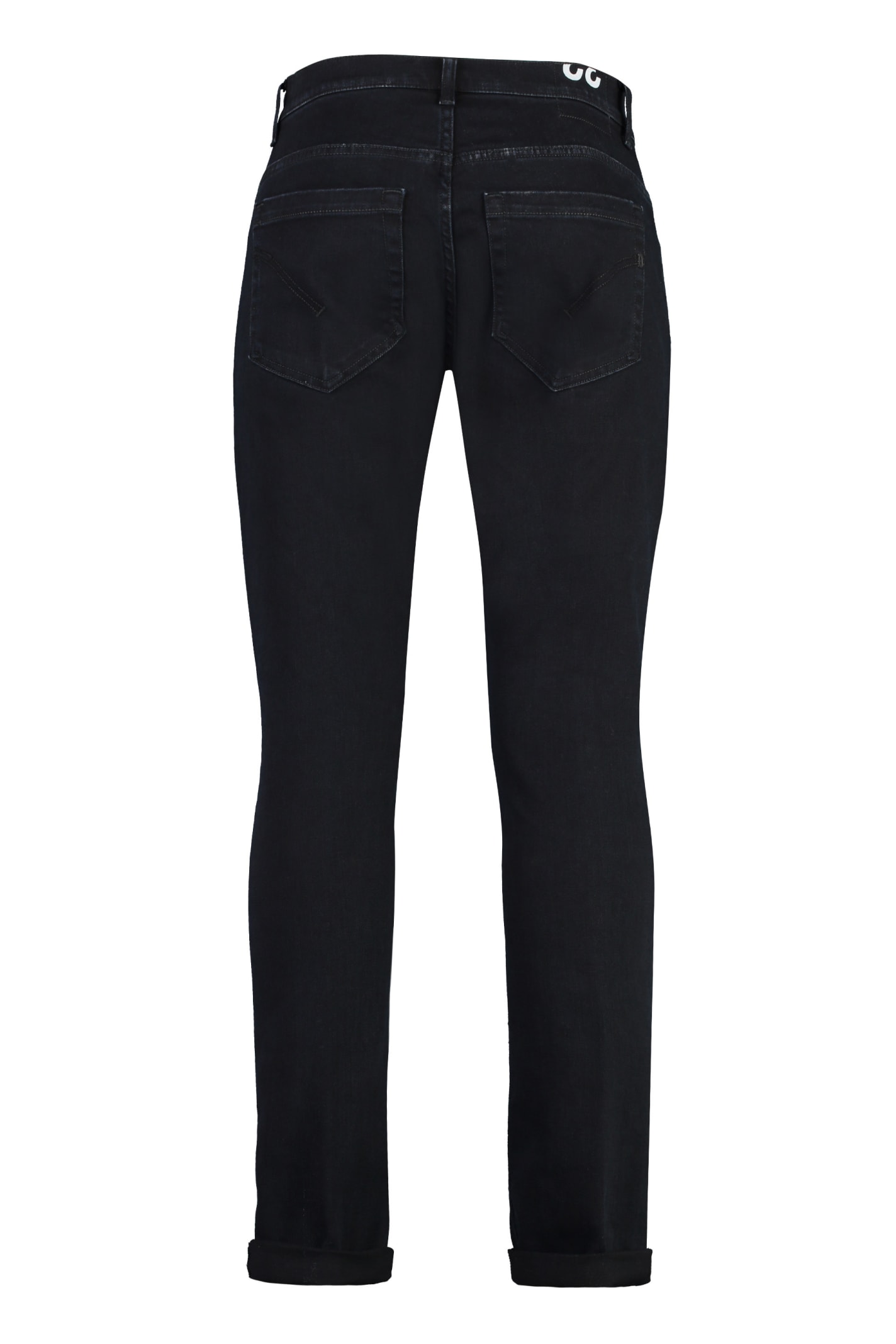 Shop Dondup George Skinny Jeans In Blue