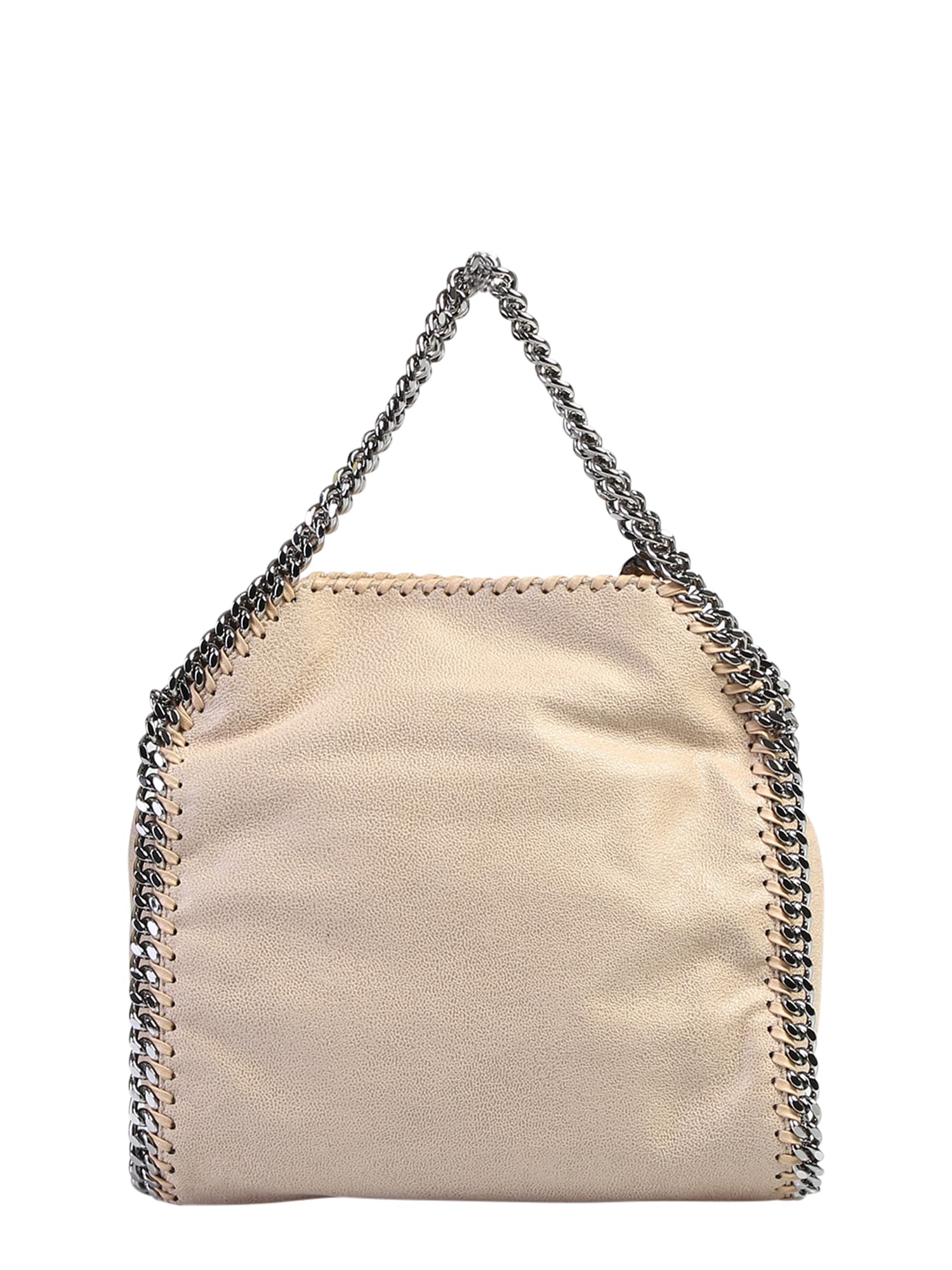 Shop Stella Mccartney Falabella Mini Bag In Beige