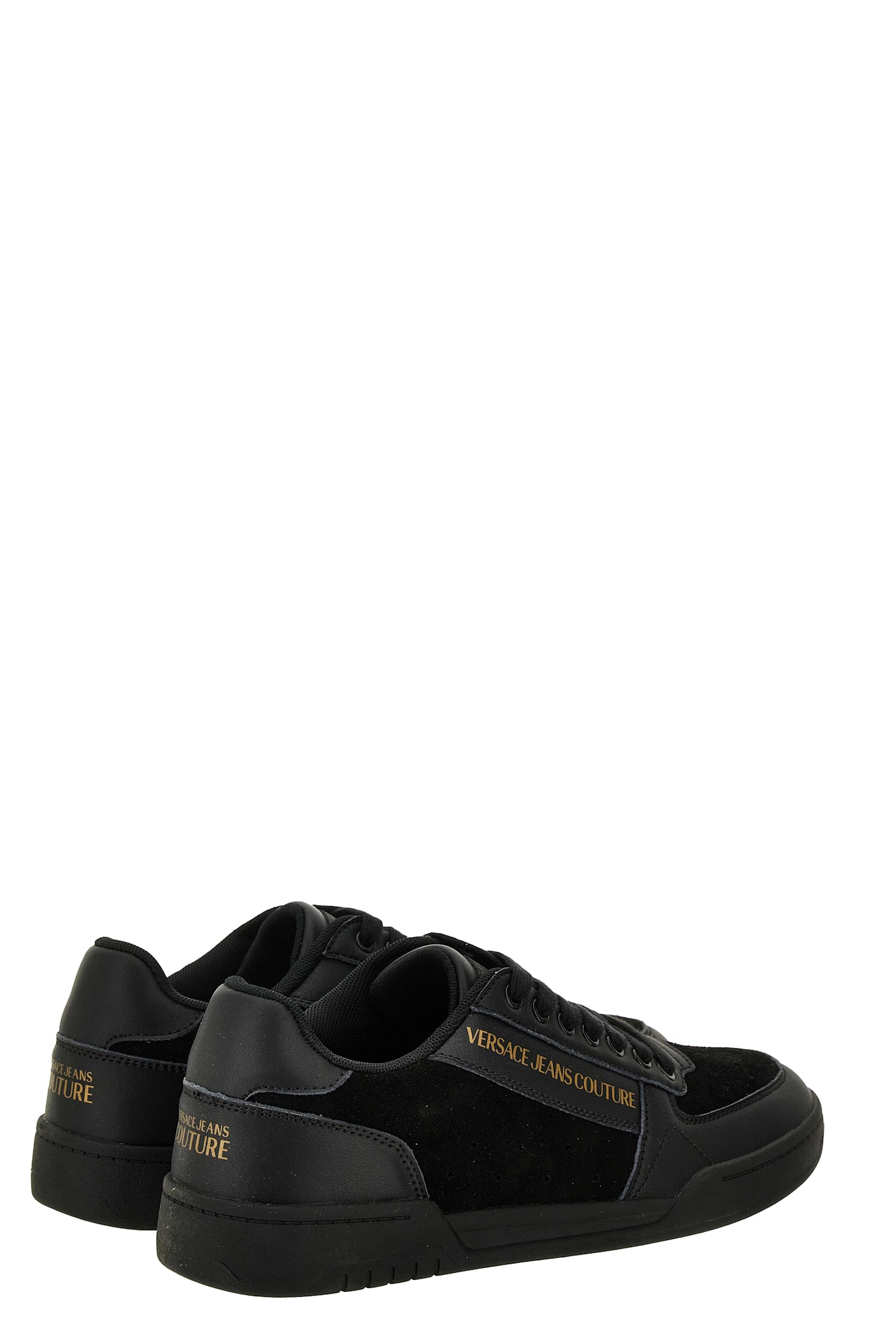 Versace Jeans Couture Sneakers In Black