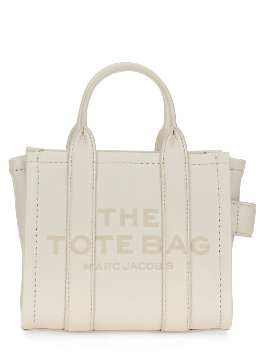 Shop Marc Jacobs The Tote Crossbody Bag In White