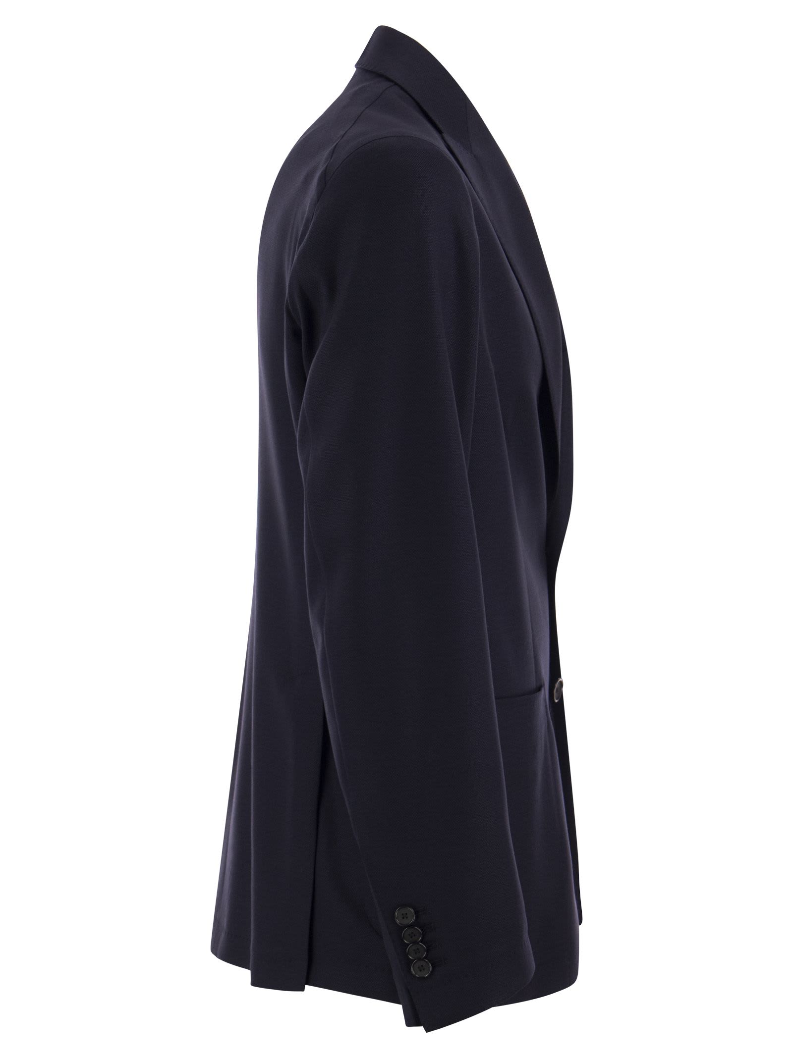 TAGLIATORE TWO-BUTTON WOOL JACKET 