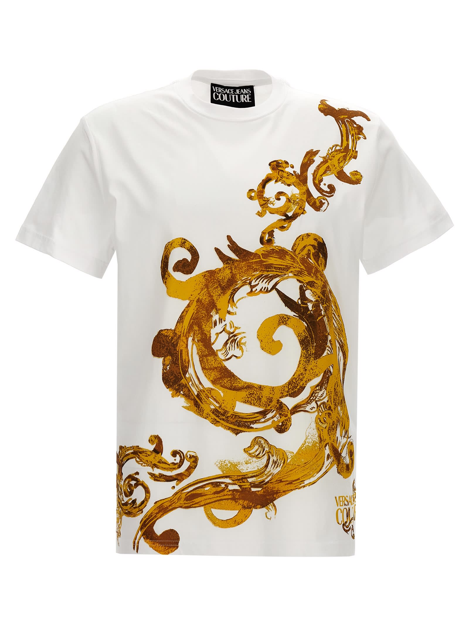 VERSACE JEANS COUTURE BAROQUE T-SHIRT