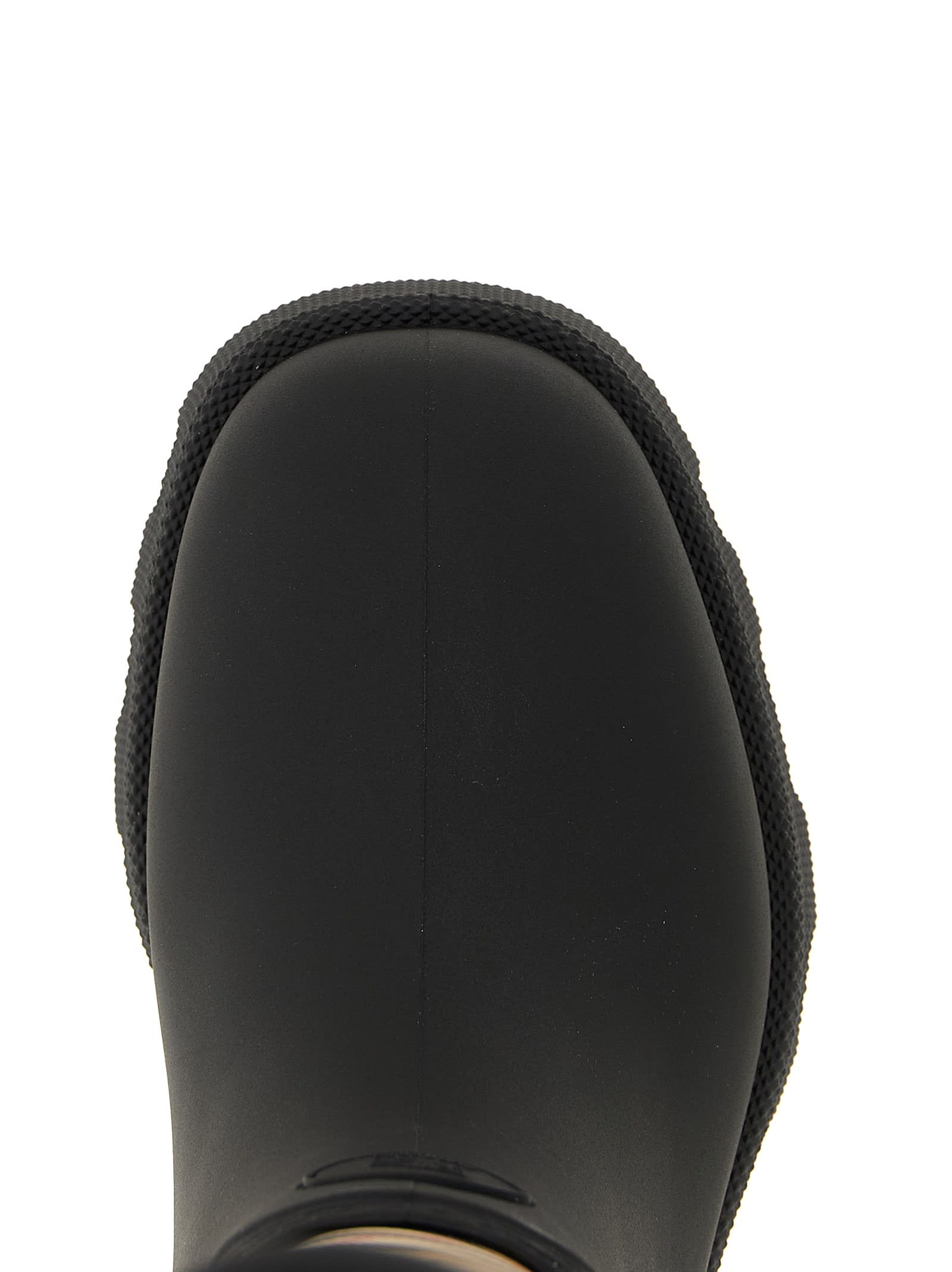 Burberry Giorgio Brato Giubbotto Con Cappuccio In Montone In Black