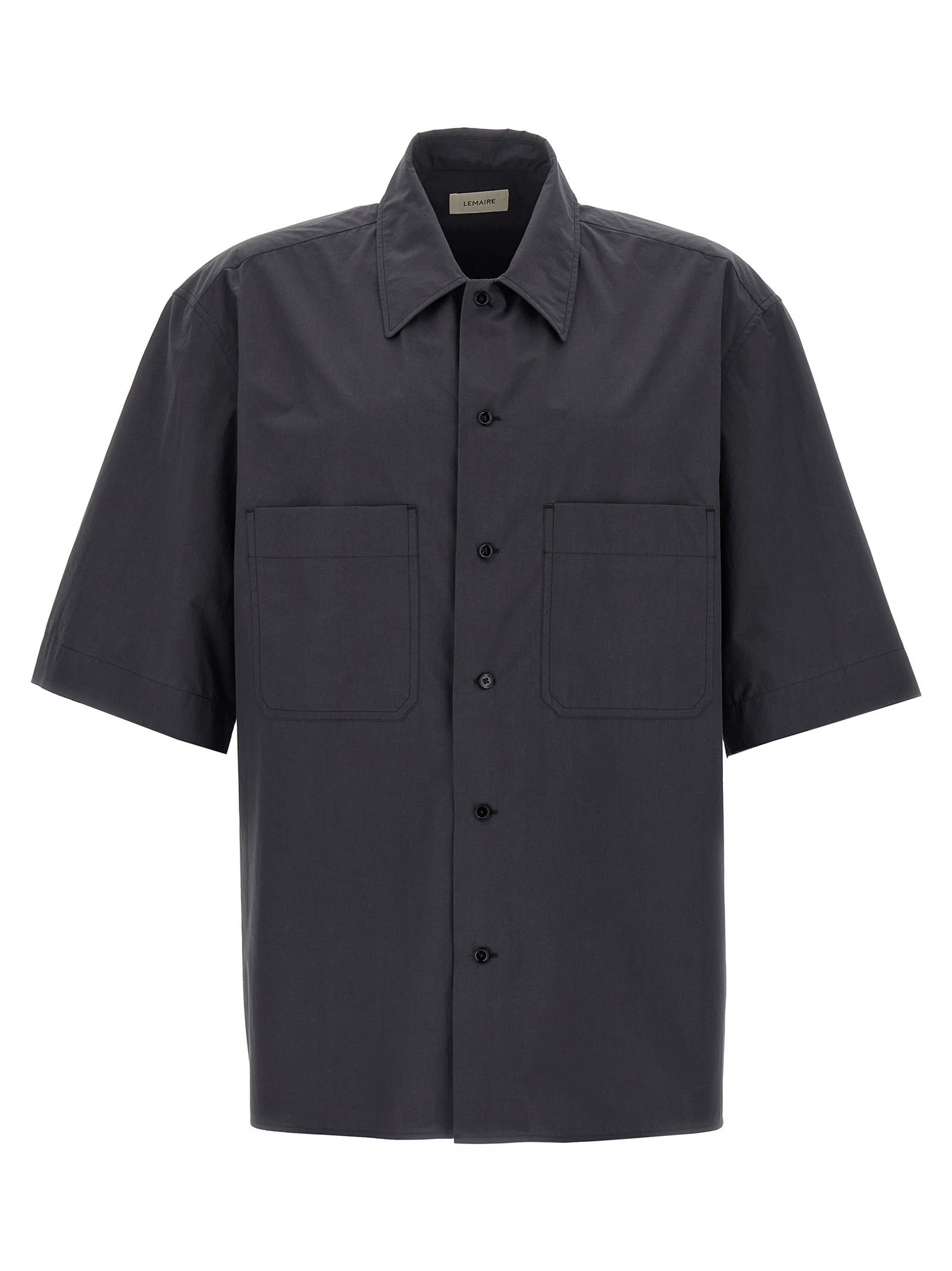 Lemaire 'utility' Shirt With Chest Pockets And Straight Hem