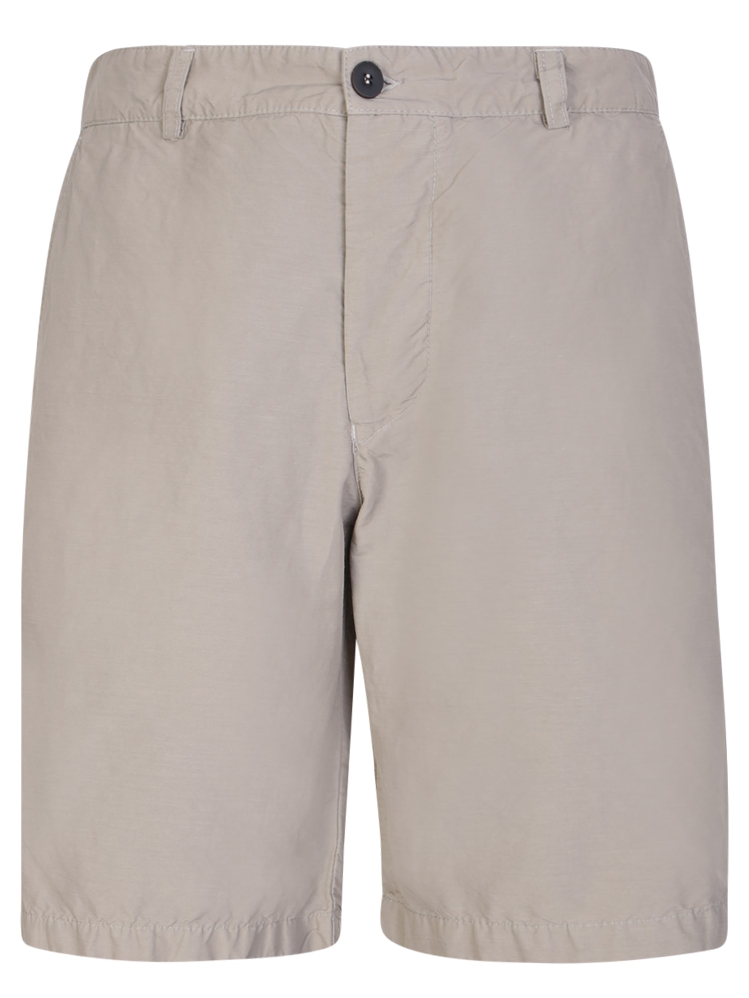 Original Vintage Nylon Beige Bermuda Shorts