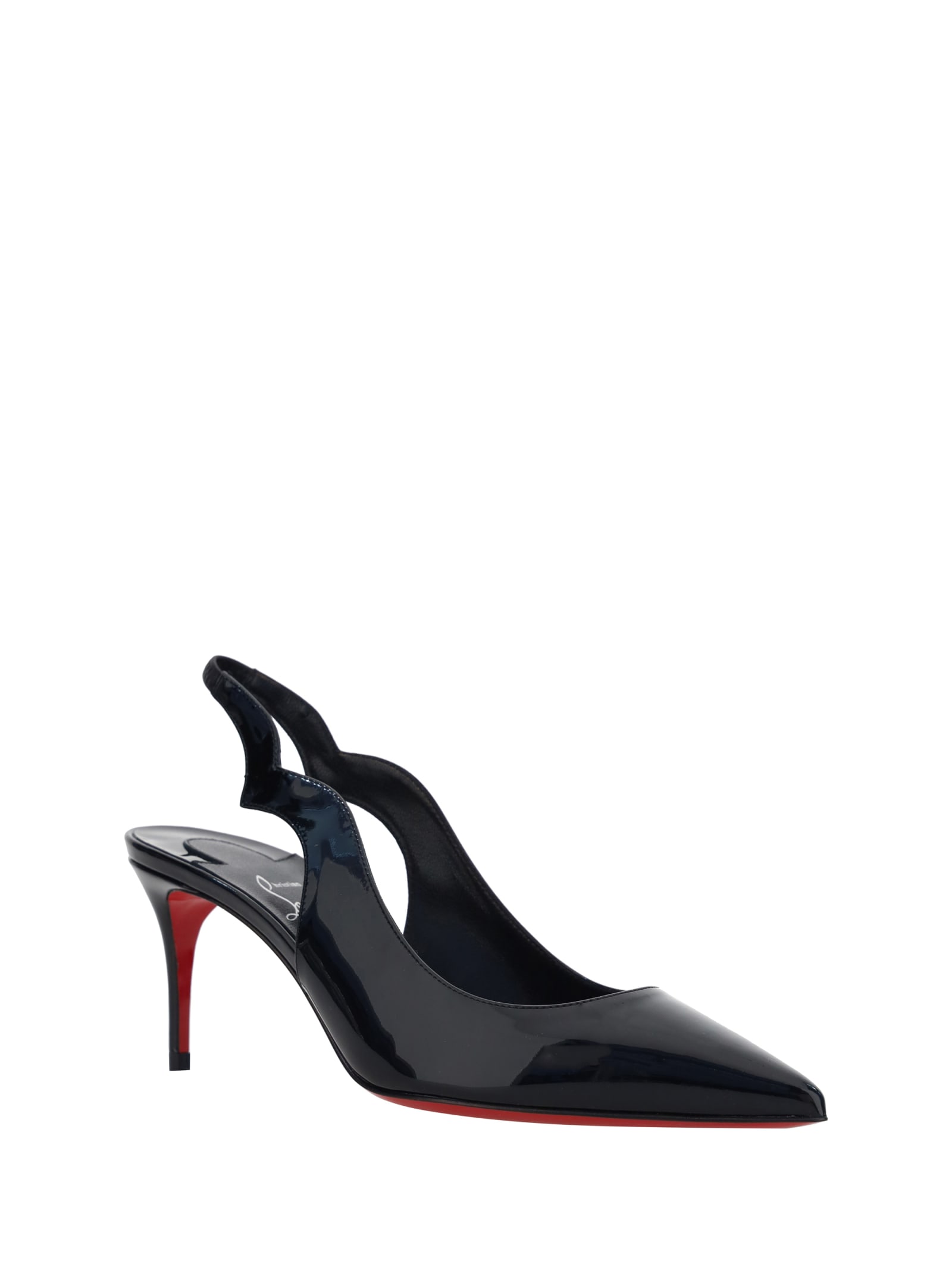 Shop Christian Louboutin Hot Chick Pumps In 02 Black