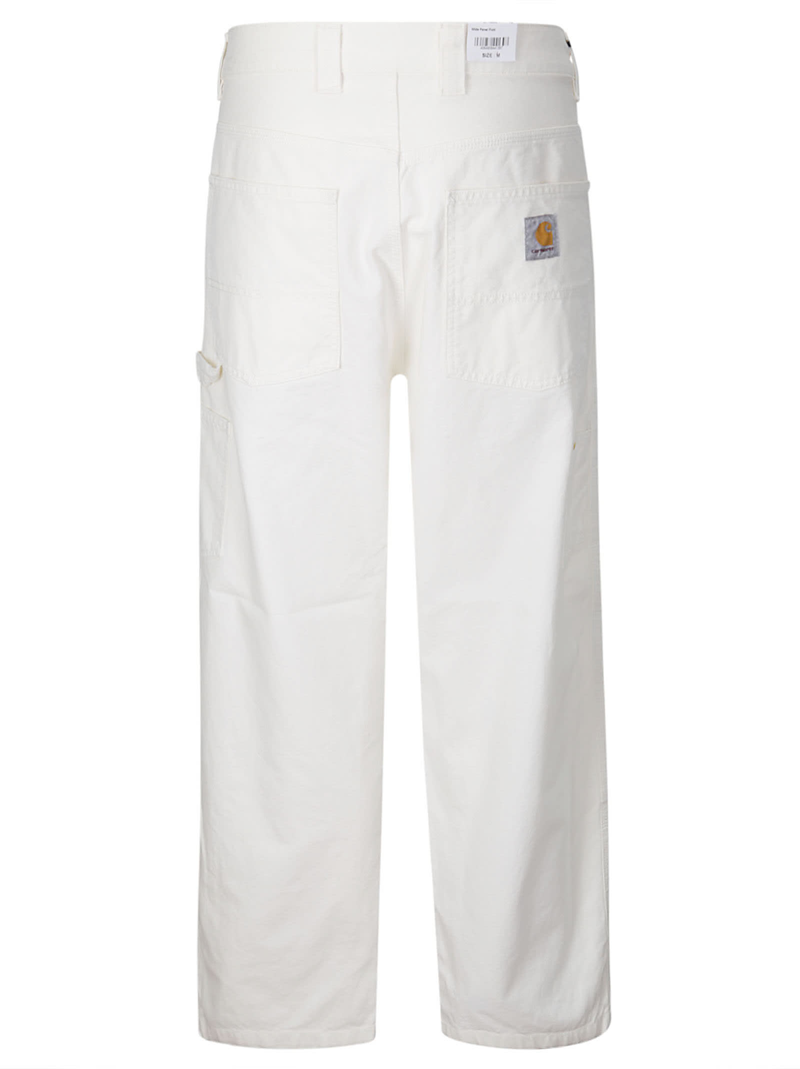 Shop Carhartt Wide Panel Pant In Wax Rinsed