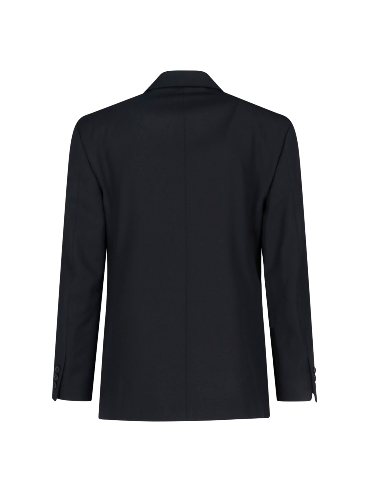 Tonywack Double-breasted Blazer Featuring Notched Lapels In Blue