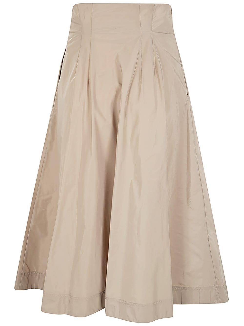 Shop Aspesi Randi Skirt In Beige