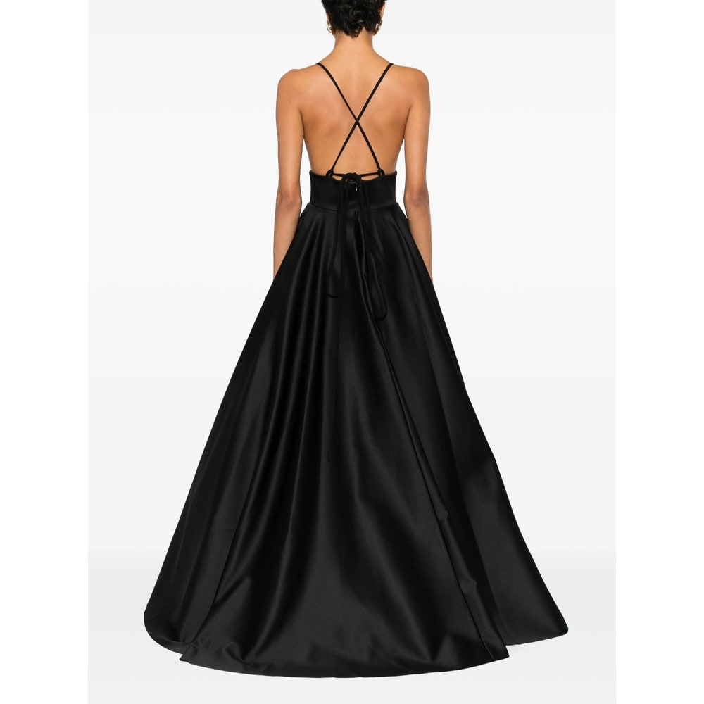 Solace London Dress In Black