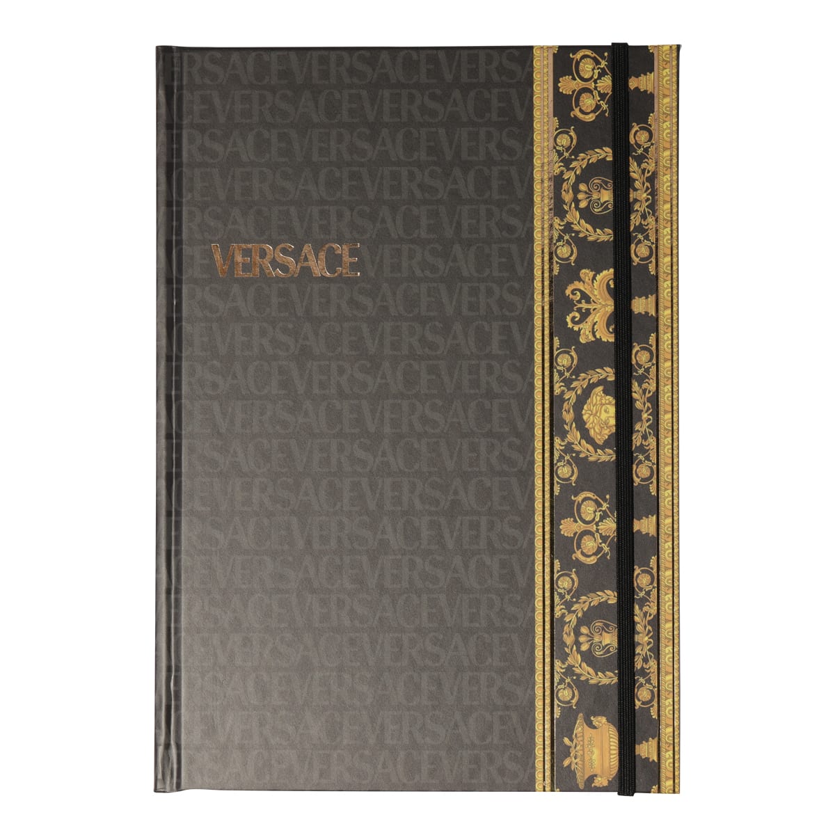Versace Notebook In Brown