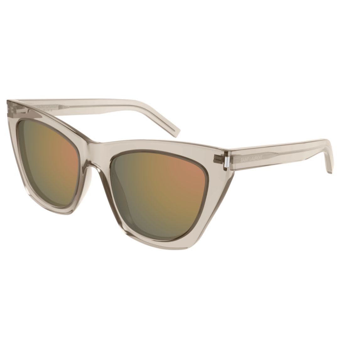 Saint Laurent Sl 214 Kate023-nude-nude-copper In Brown