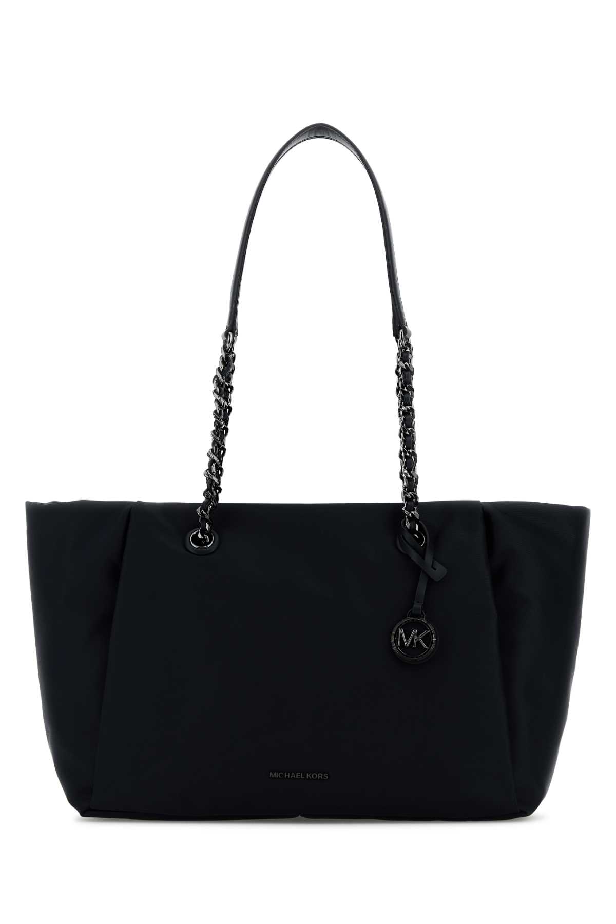 Black Nylon Small Georgia Shopping Bag