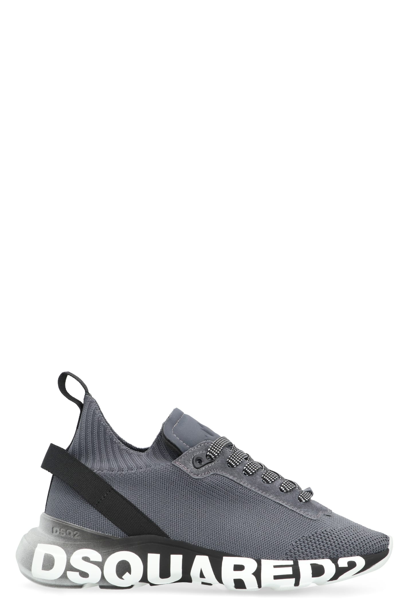 Shop Dsquared2 Fly Running Sneakers In Grey