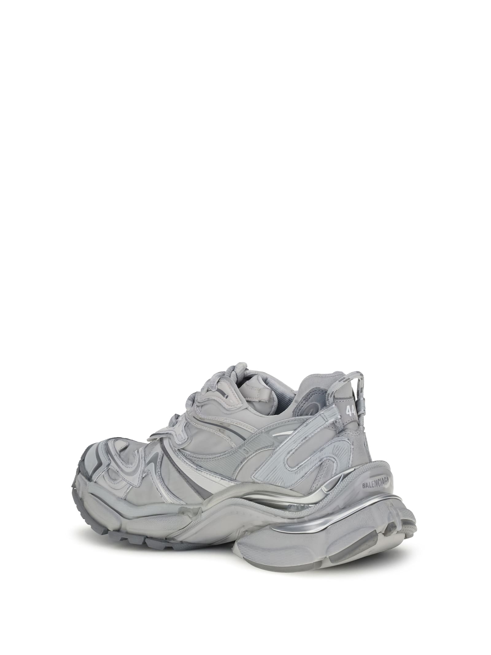 Balenciaga Men Runner 2 Low-top Nylon Sneakers