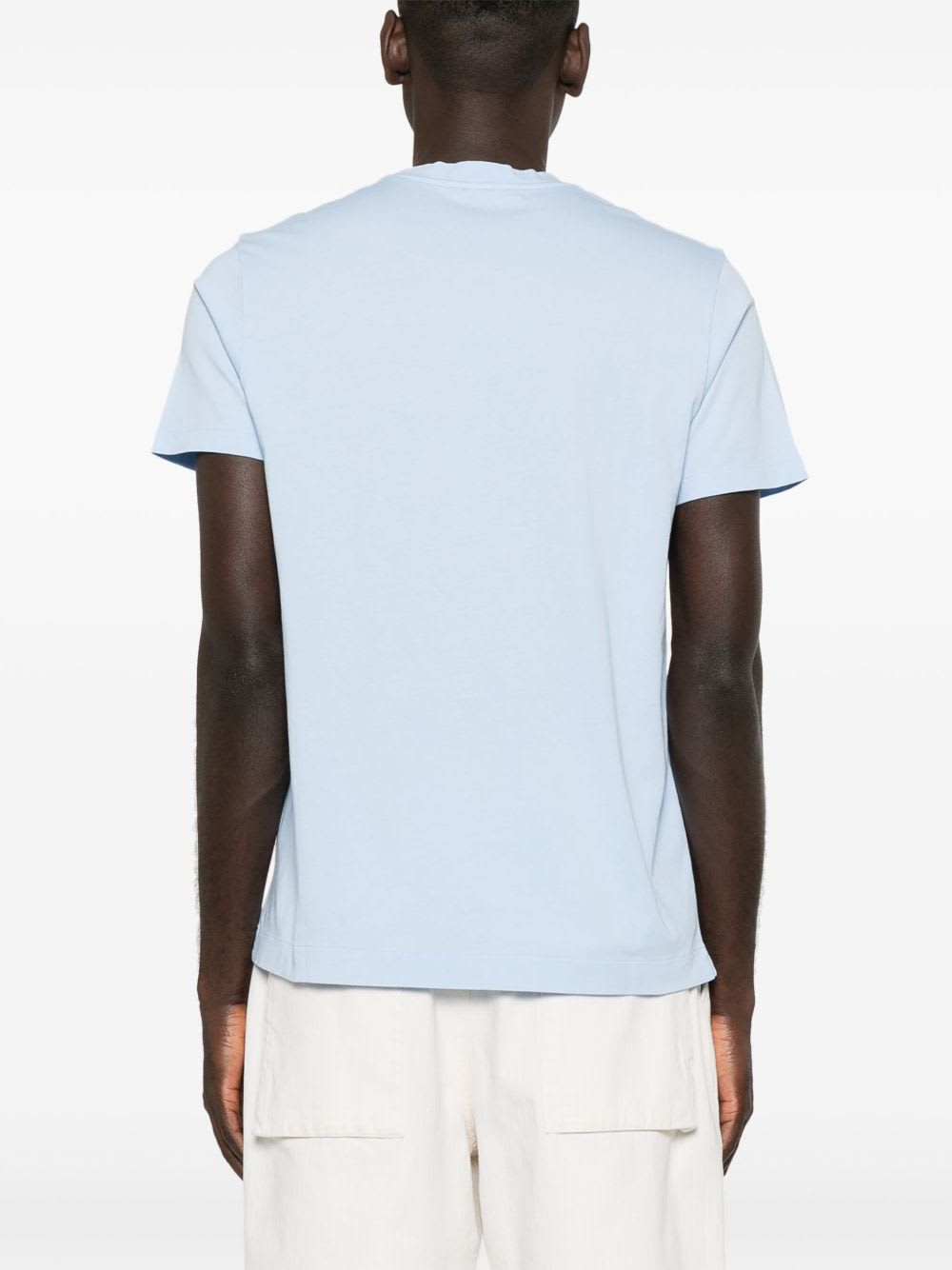 Finamore 1925 Finamore Cotton T-shirt In Blue