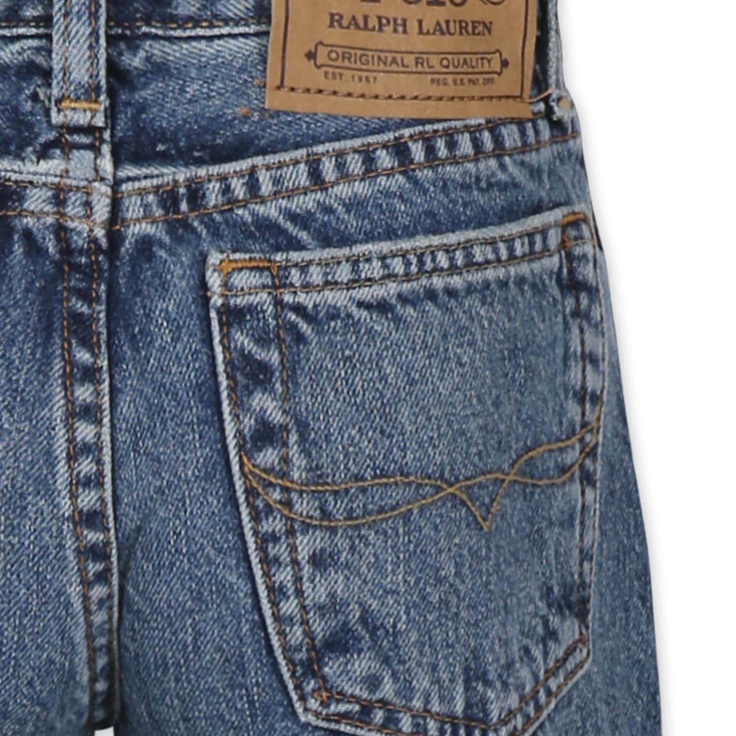 Polo Ralph Lauren Denim Jeans For Boy In Denim