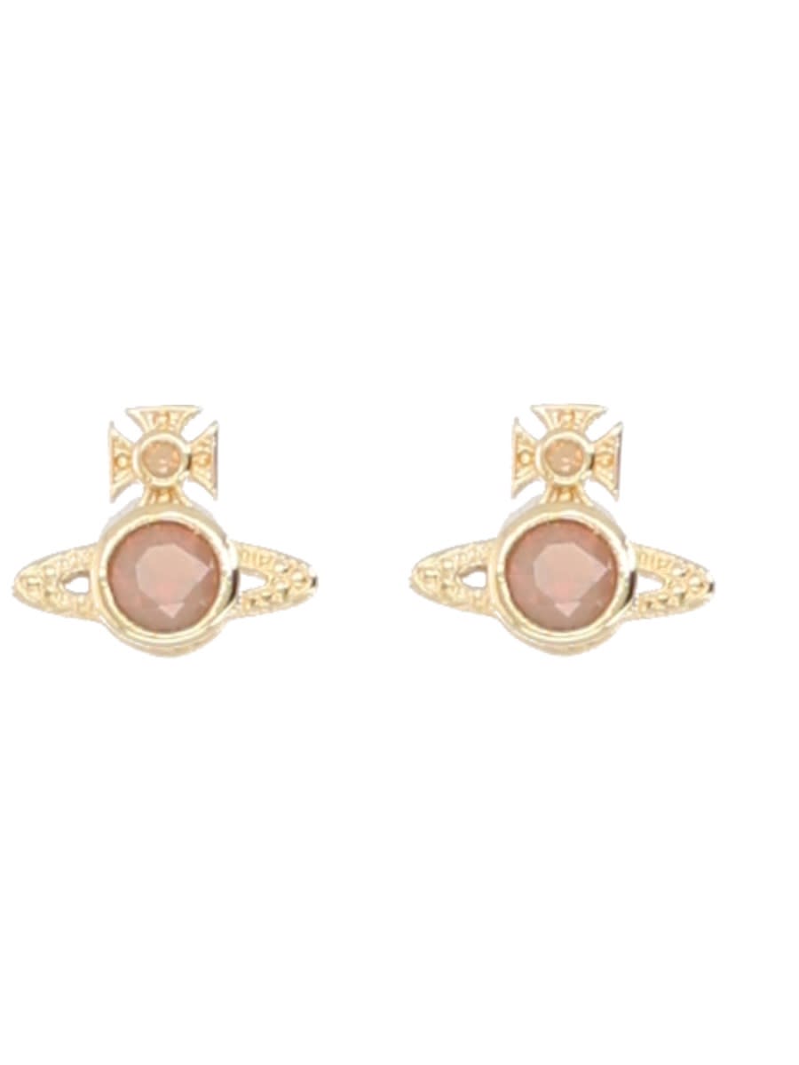 Vivienne Westwood London Orb Earrings In Gold