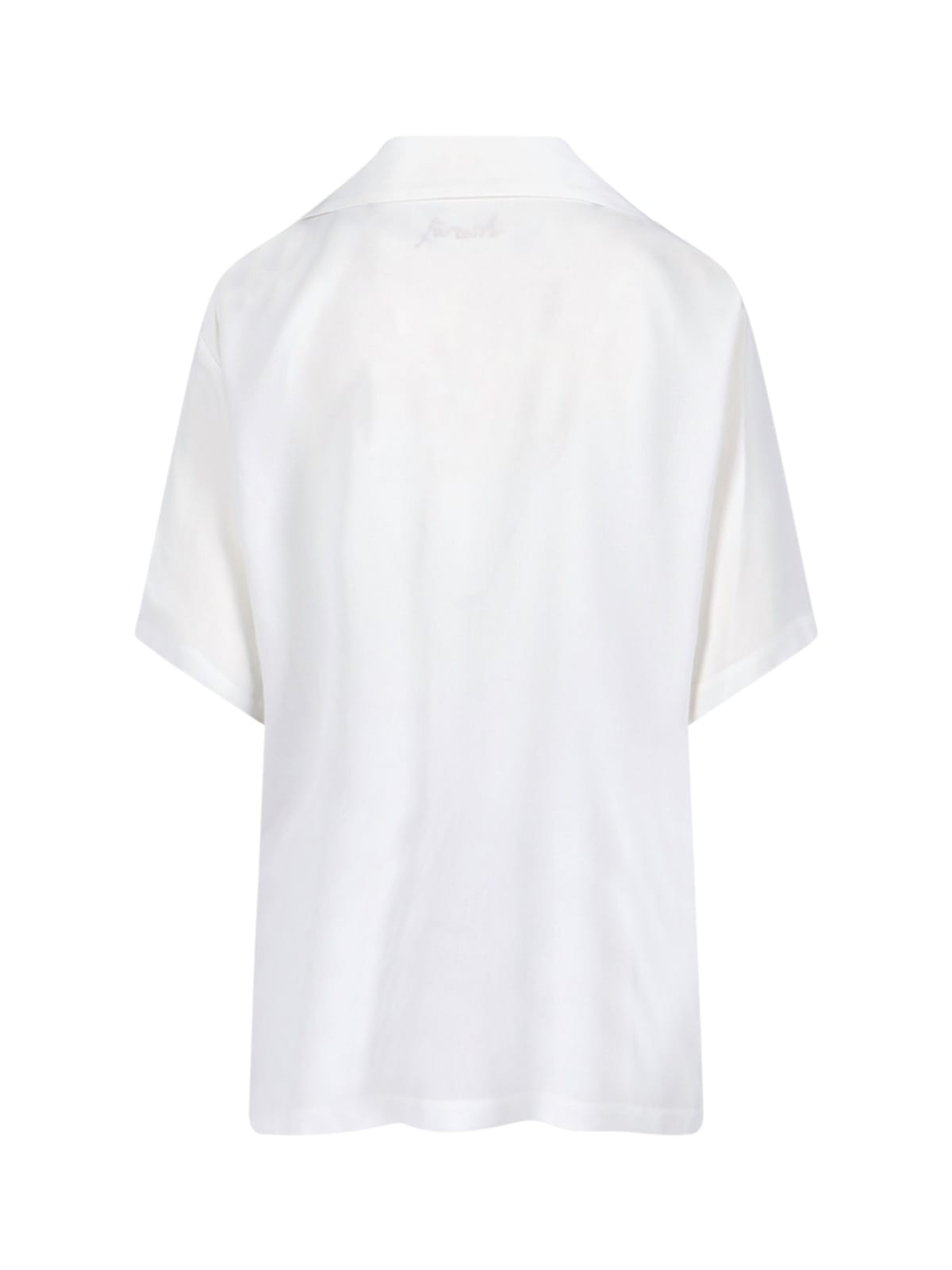 Shop P.a.r.o.s.h Short-sleeved Shirt In White