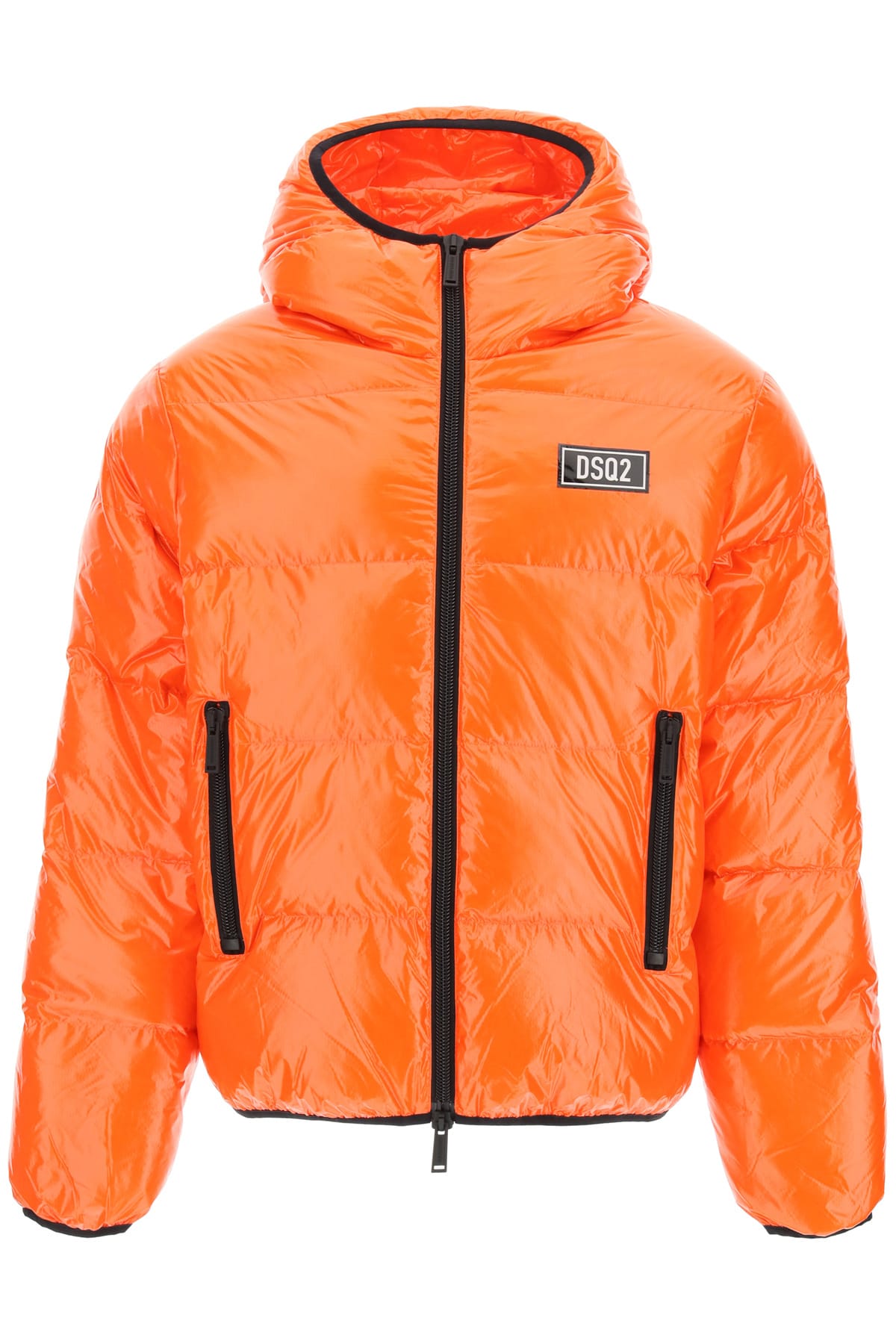 Down Jacket With Logo Dsquared2