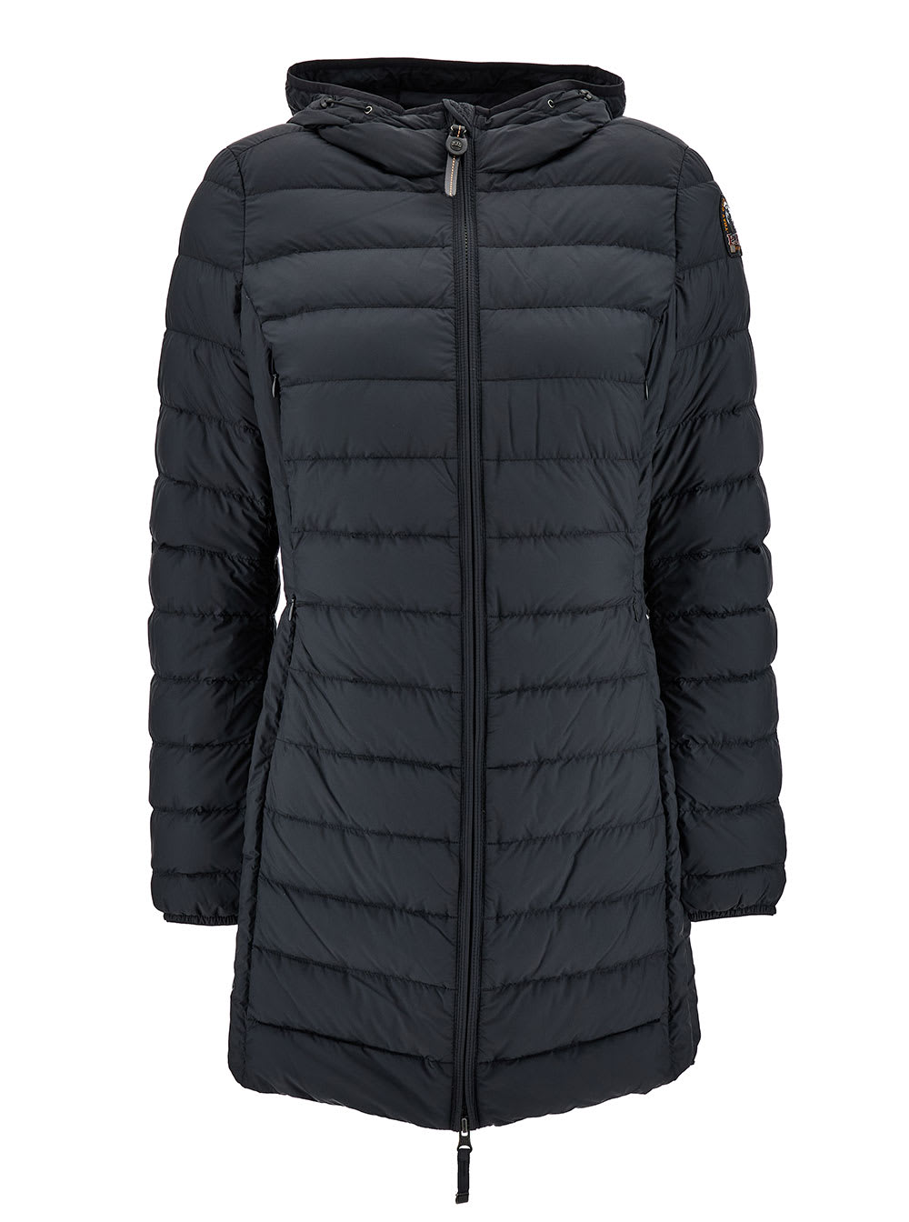 Parajumpers Long-sleeved Down Jacket In Black