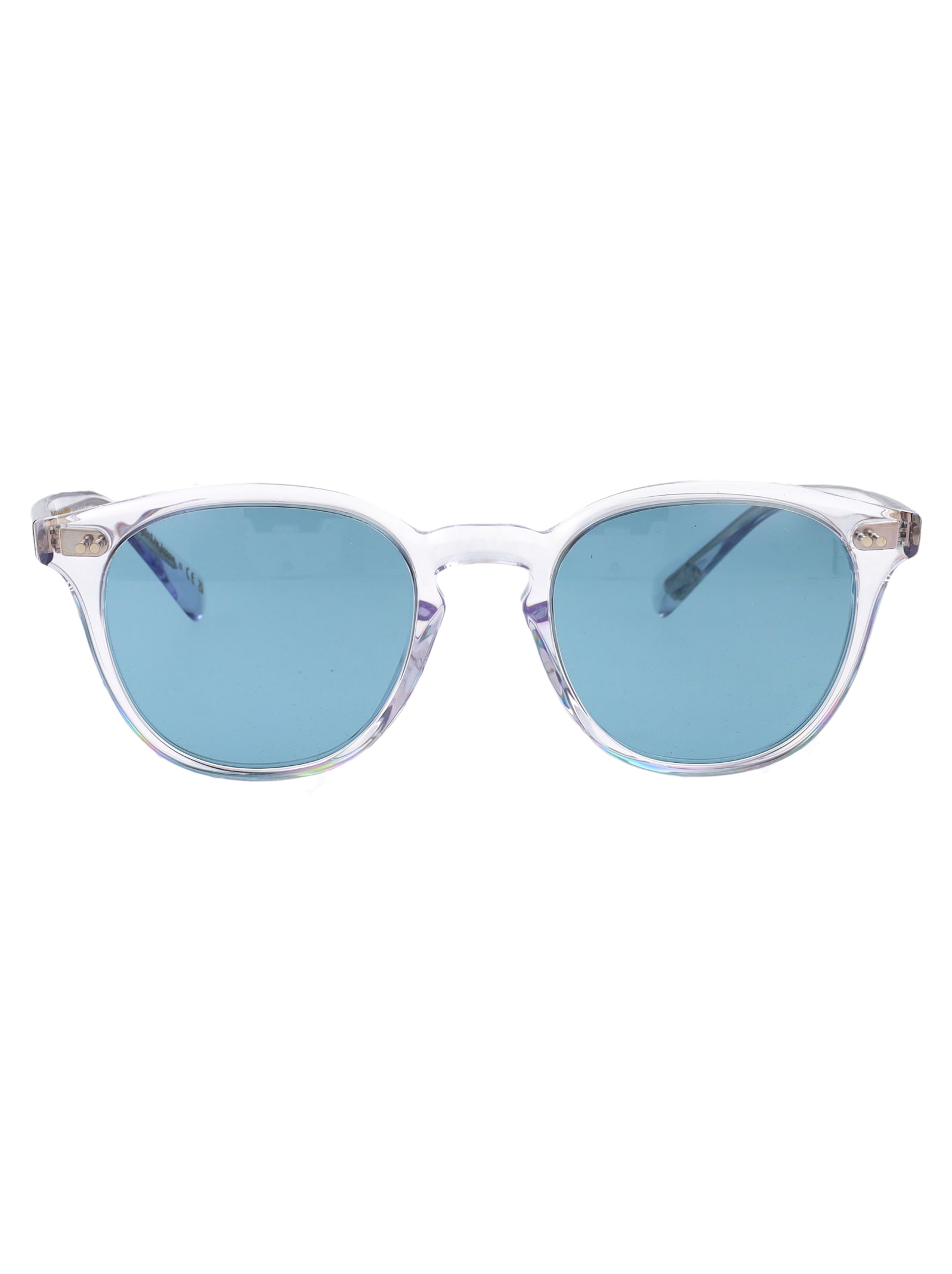 Oliver Peoples Desmon Wayfarer Sunglasses In Metallic
