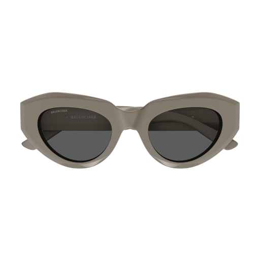 Shop Balenciaga Bb0236s Sunglasses In Brown Brown Grey