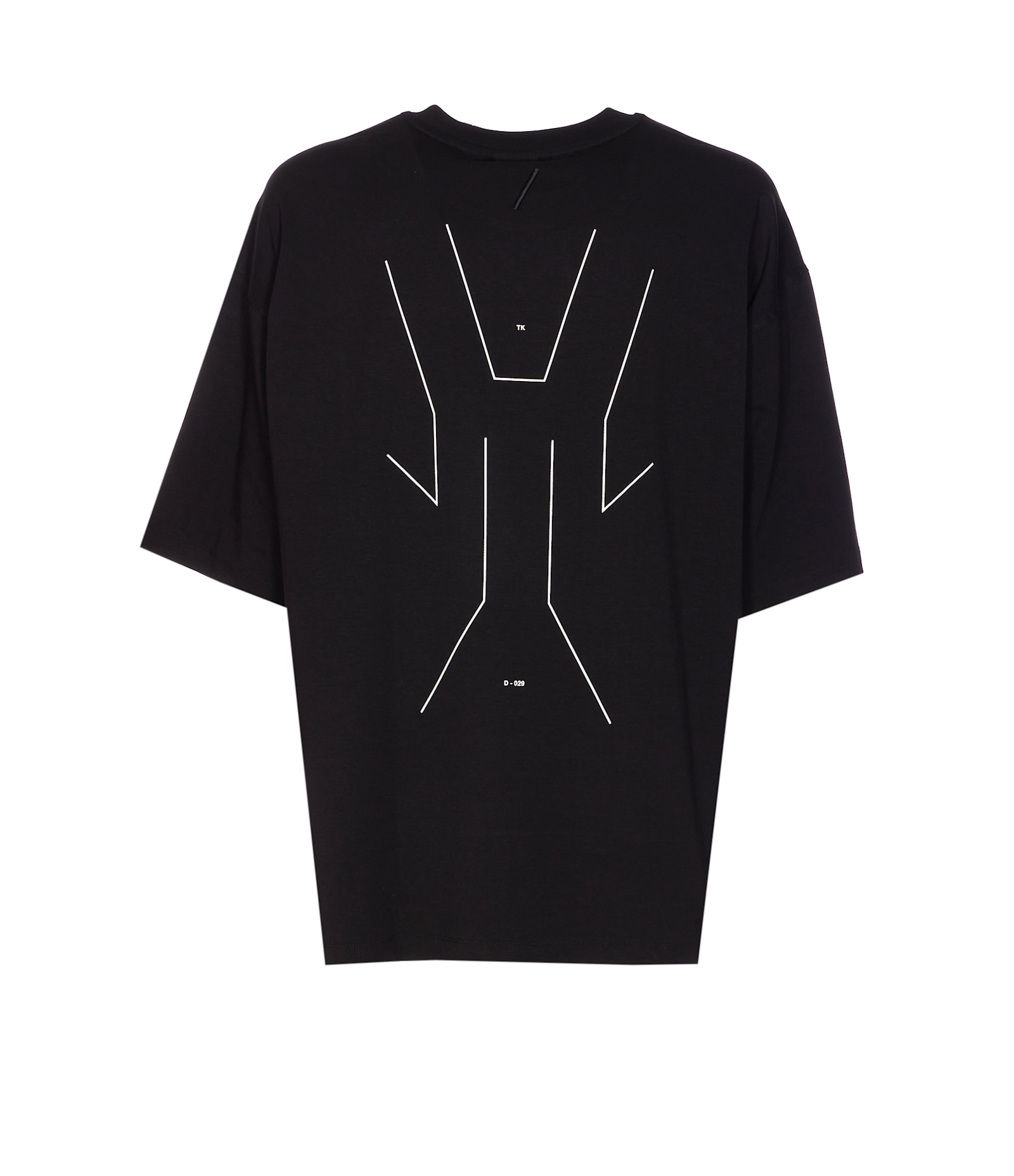 Thom Krom Black Crew Neck T-shirt In Black