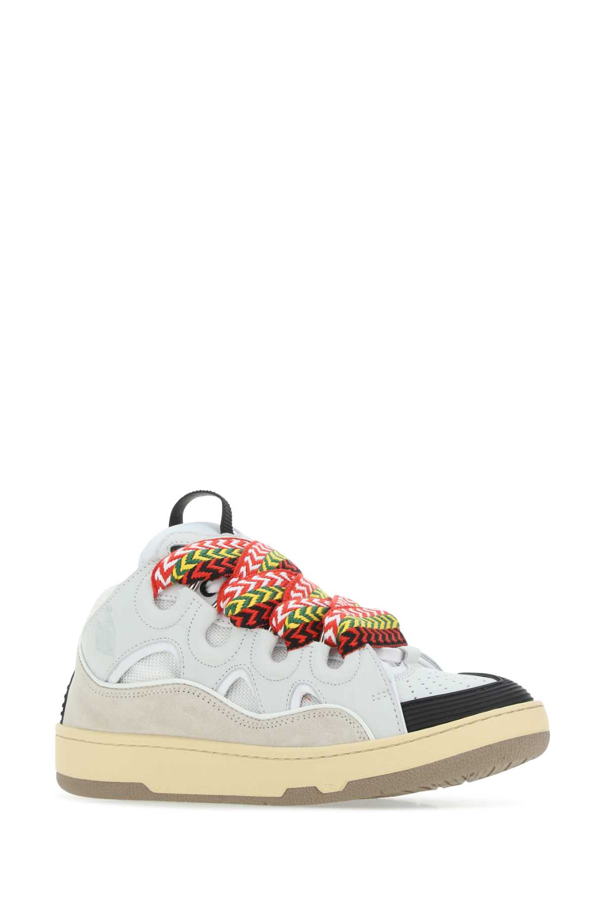 Shop Lanvin Multicolor Curb Sneakers In 00