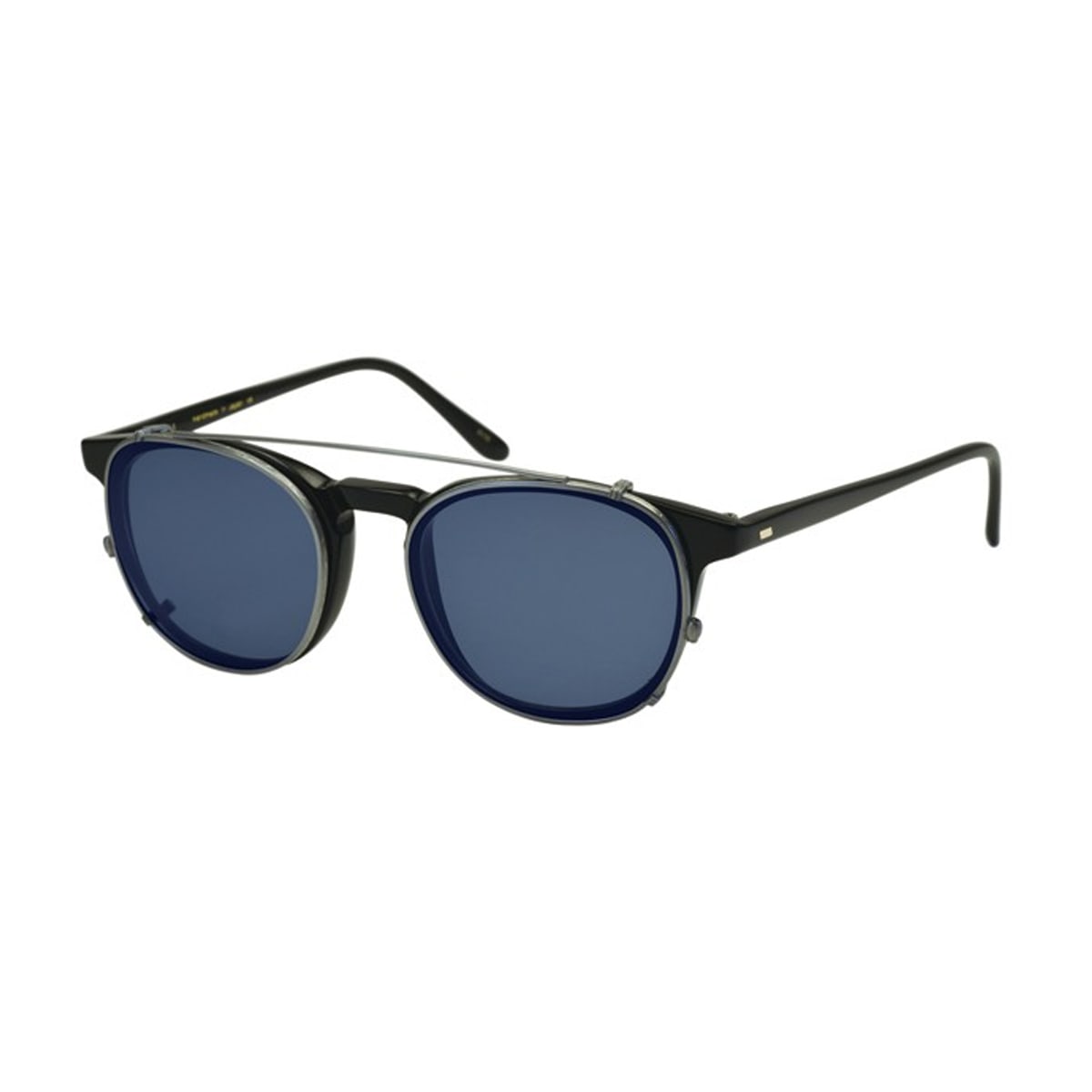 Shop Masunaga Gms-07 Clip 12 Sunglasses In Grigio