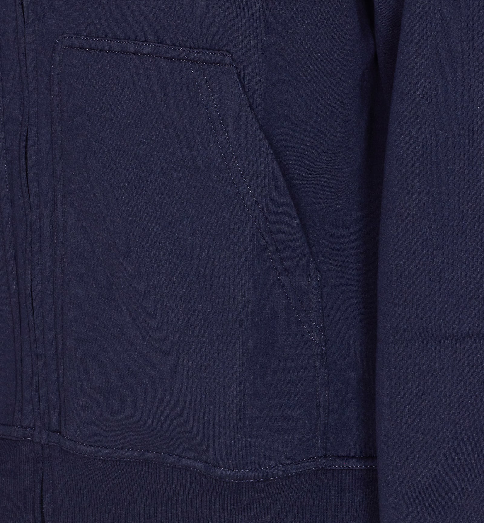 Brunello Cucinelli Men Double Zip Hoodie In Blue