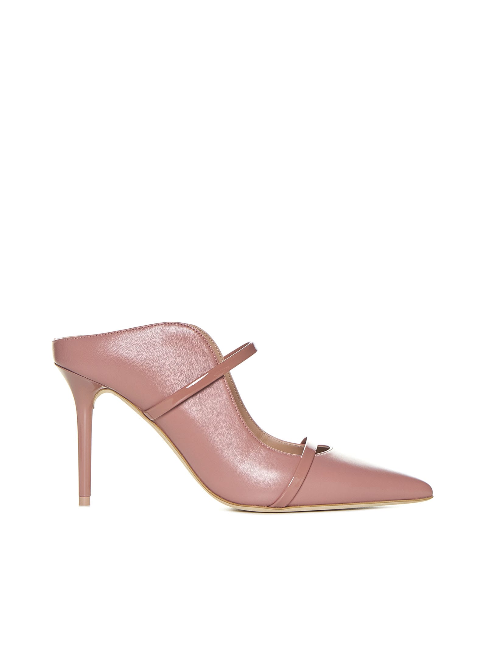 Shop Malone Souliers Sandals In Deep Blush/deep Blush