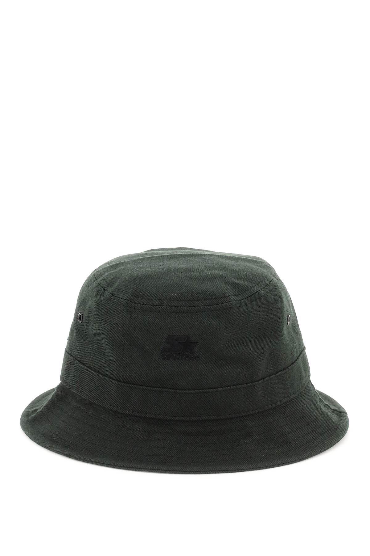 Shop Marcelo Burlon County Of Milan Starter Cross Bucket Hat In Nero