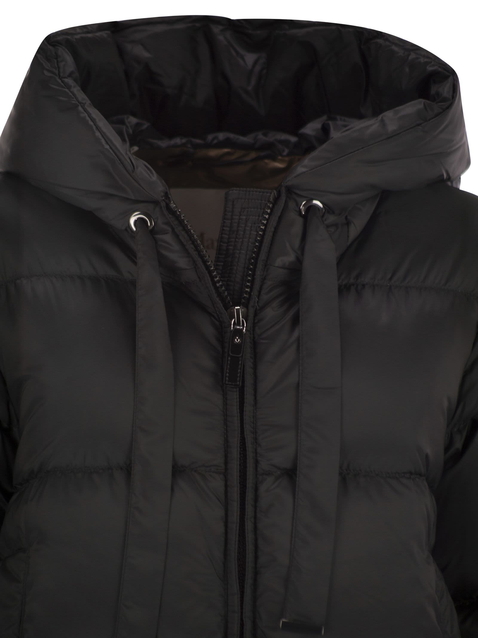 Max Mara The Cube Seia Down Jacket In Black
