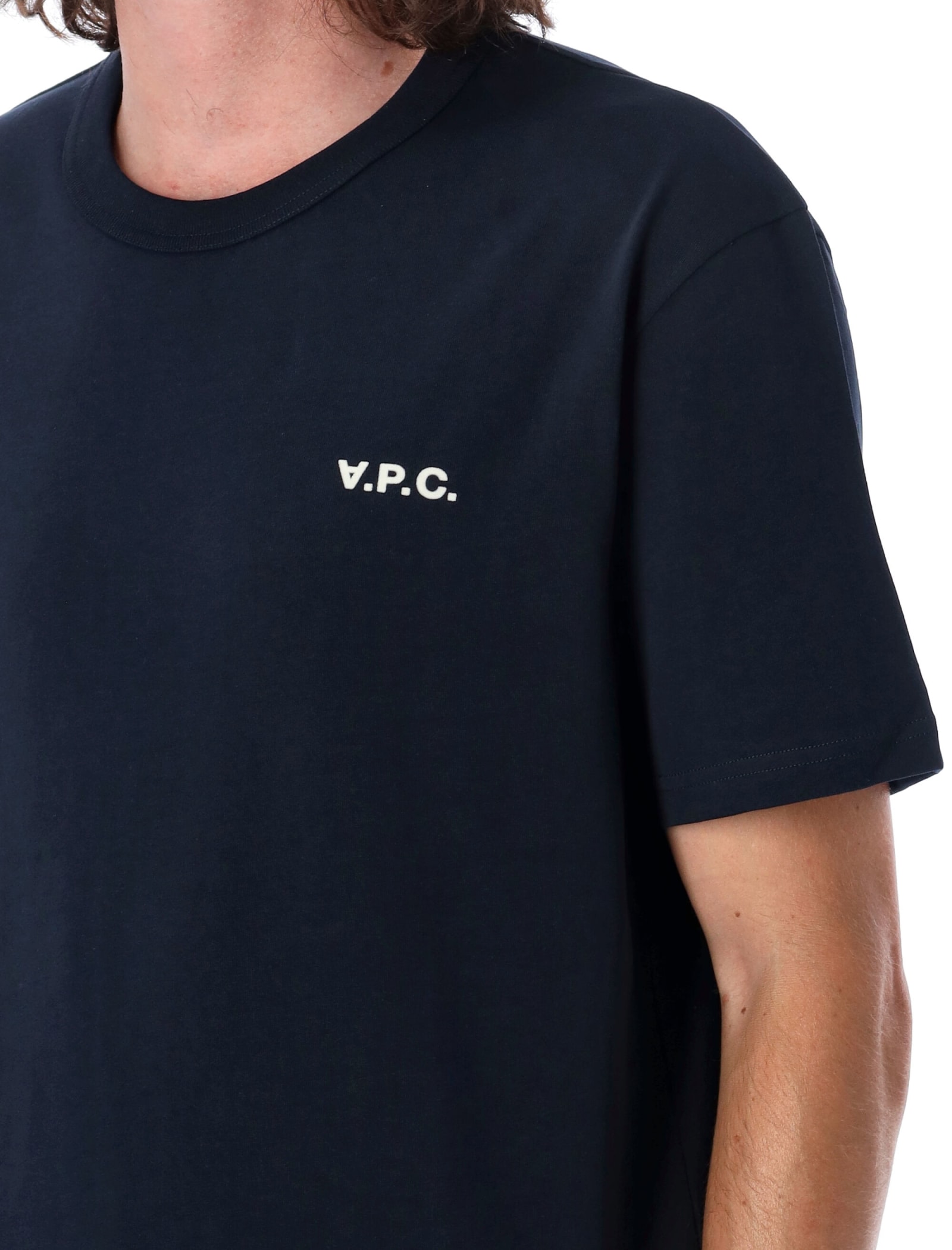 Apc Boxy Petite Vpc T-shirt In Black