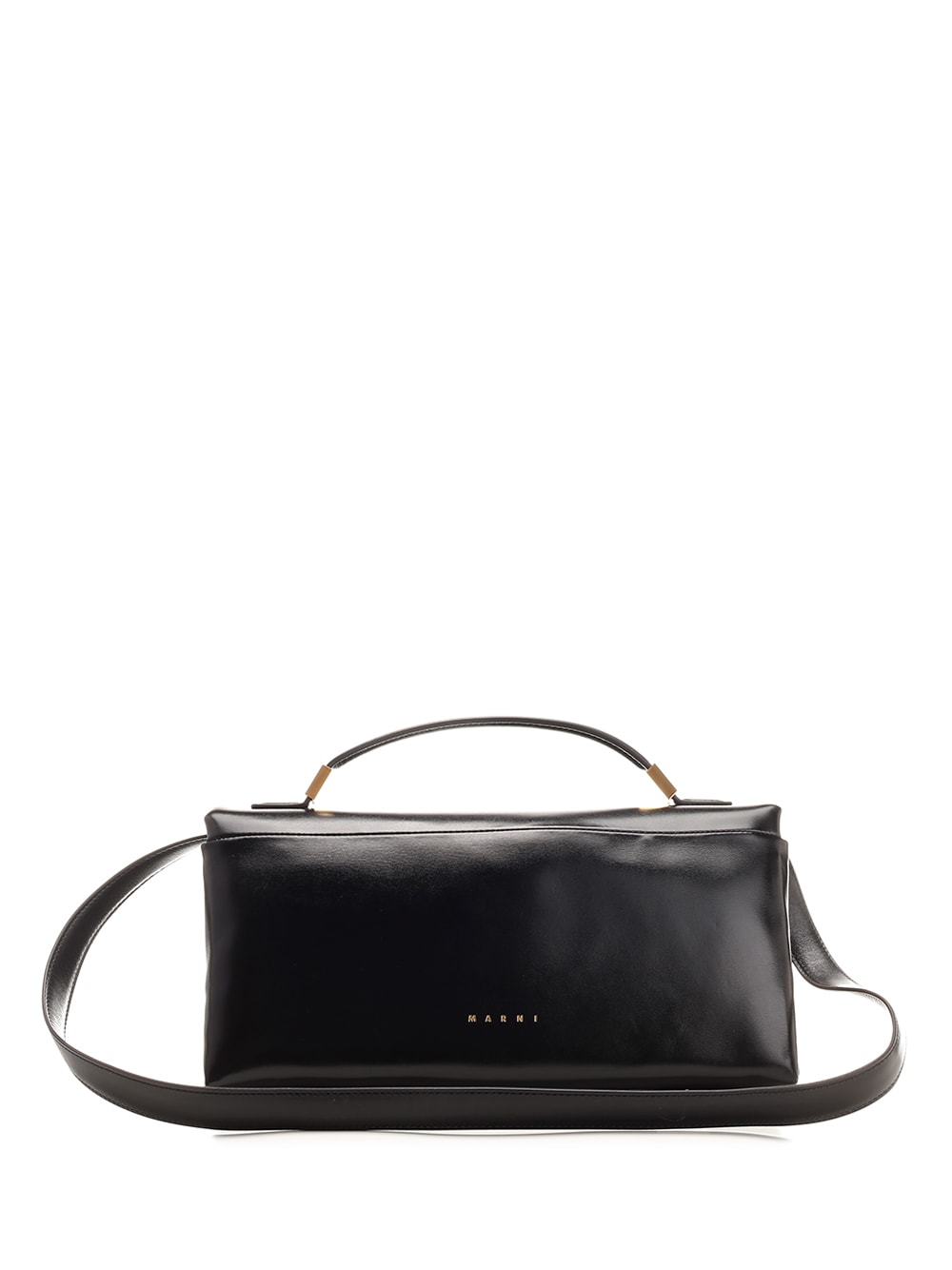 Shop Marni Black Prisma Handbag