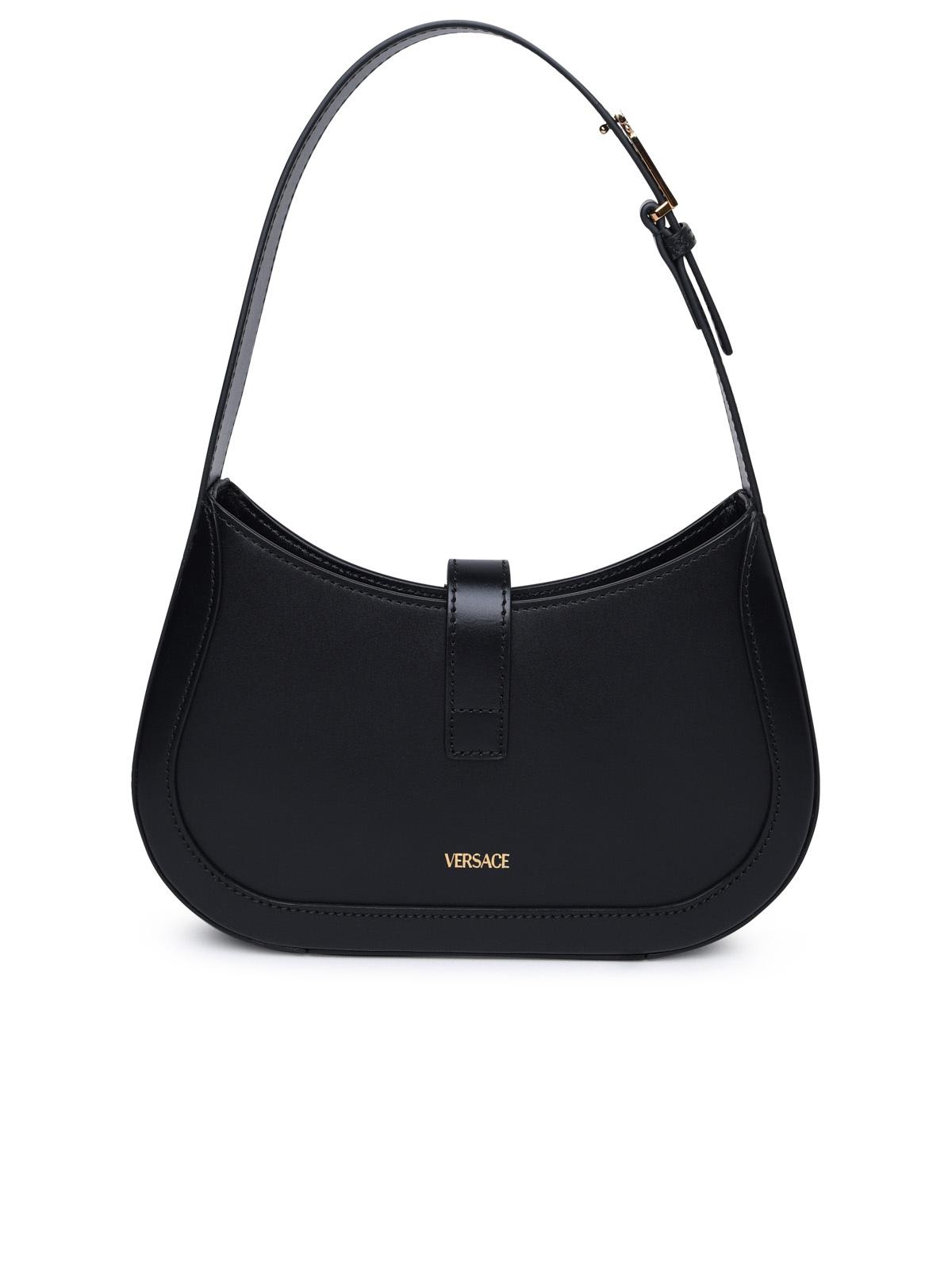 Shop Versace Black Leather Bag