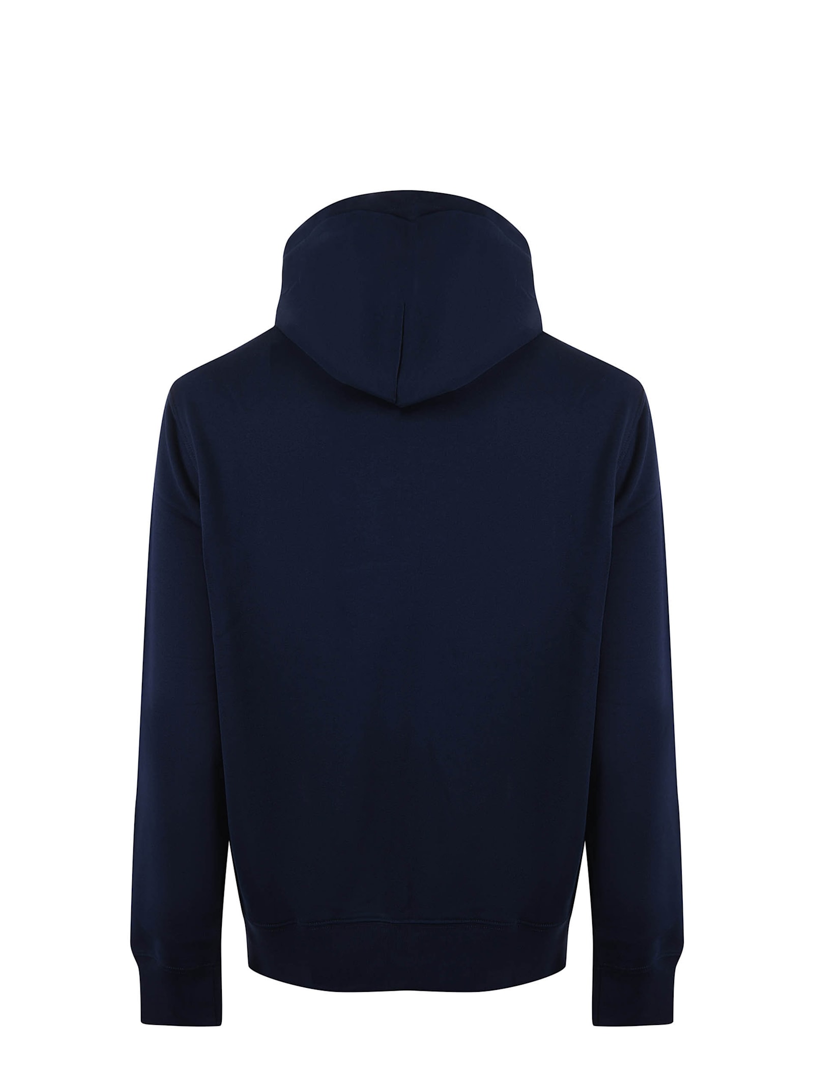 Shop Polo Ralph Lauren Cotton Blend Sweatshirt In Blue