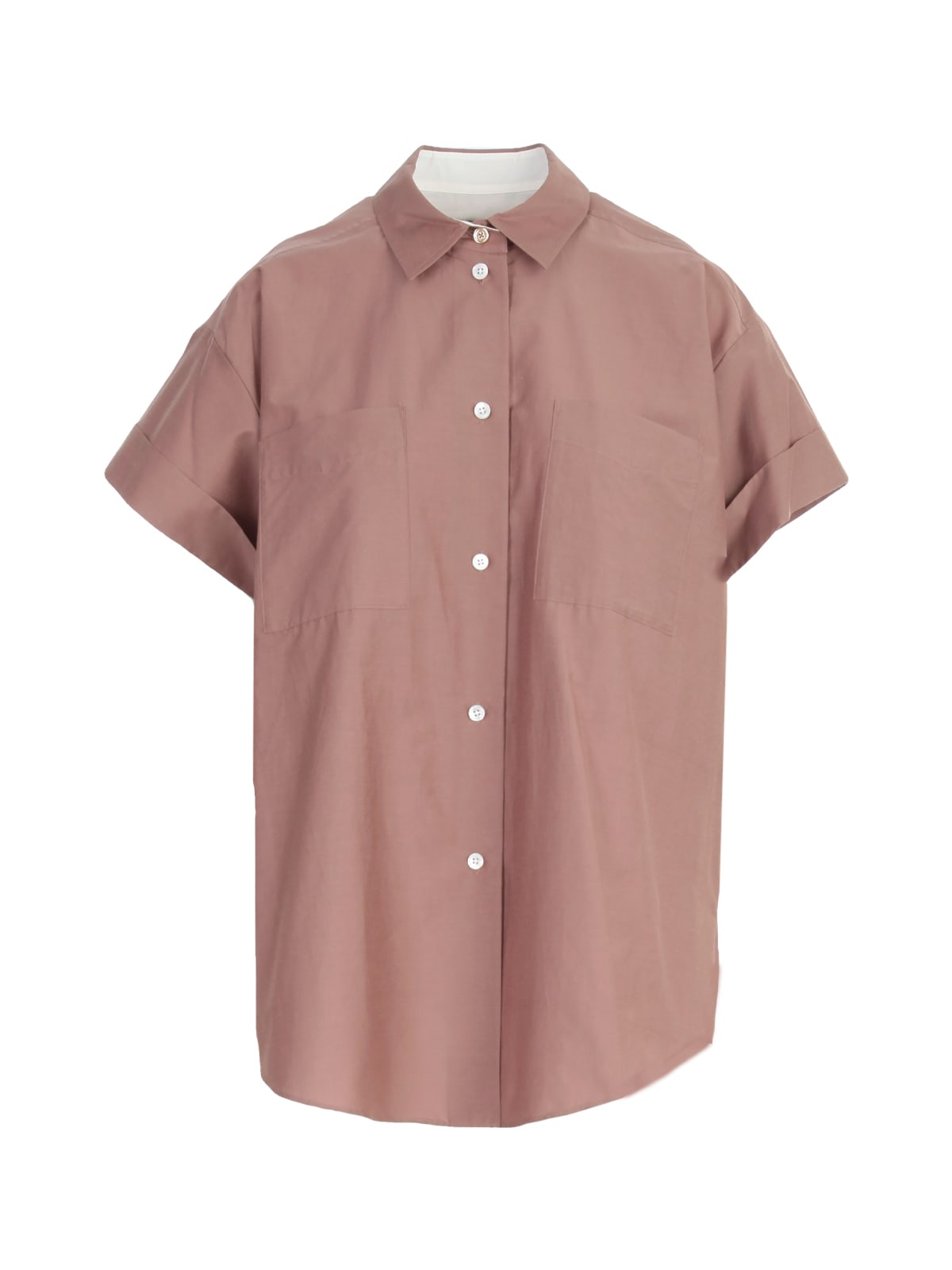 Paul Smith Oversized S/s Shirt In Pink