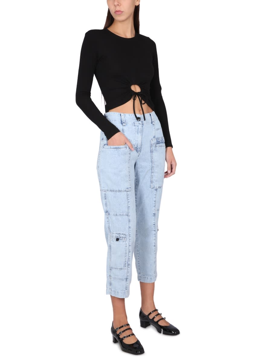 Proenza Schouler White Label Jeans In Denim In Azure